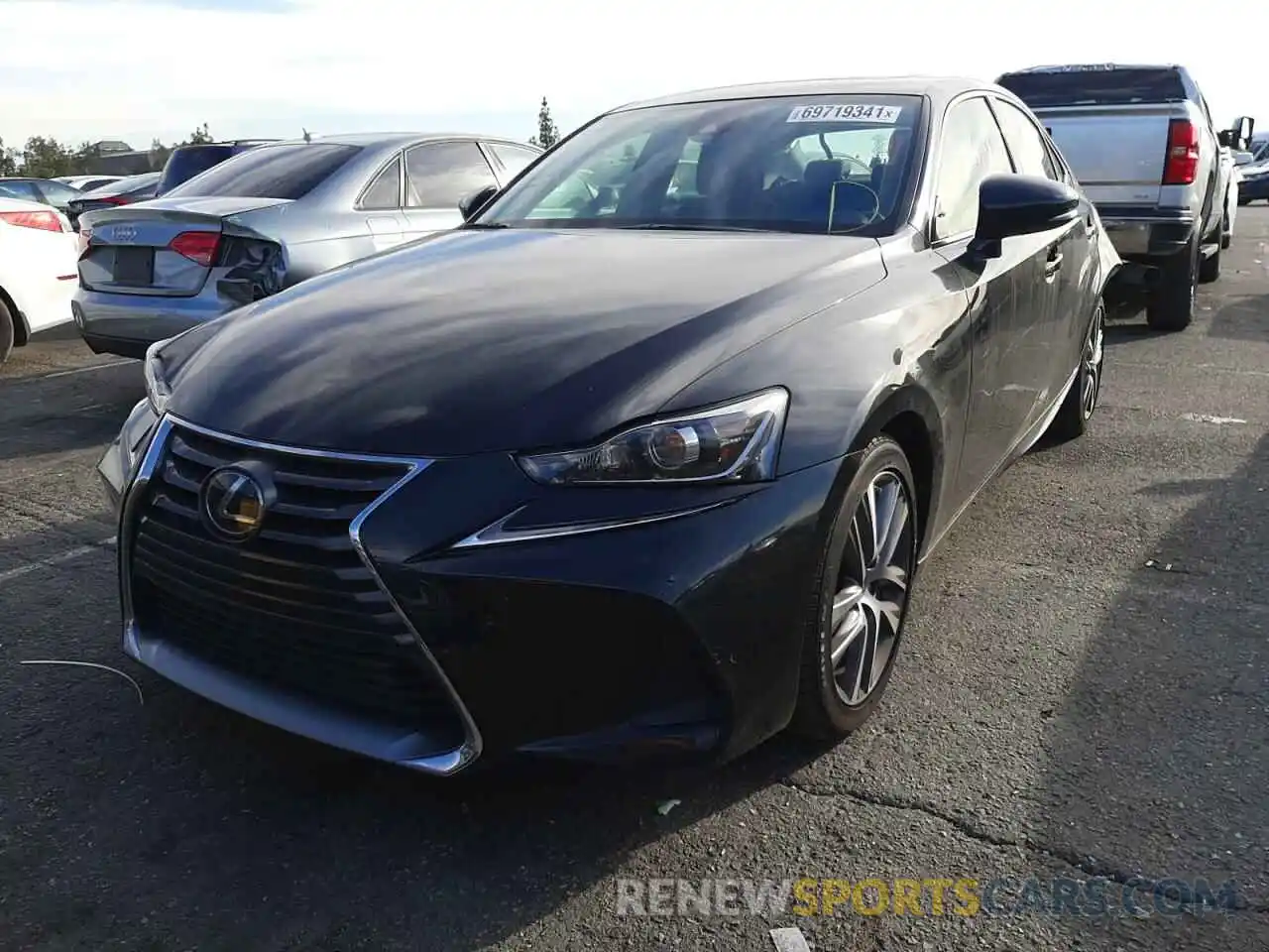 2 Photograph of a damaged car JTHBA1D22K5098895 LEXUS IS 2019