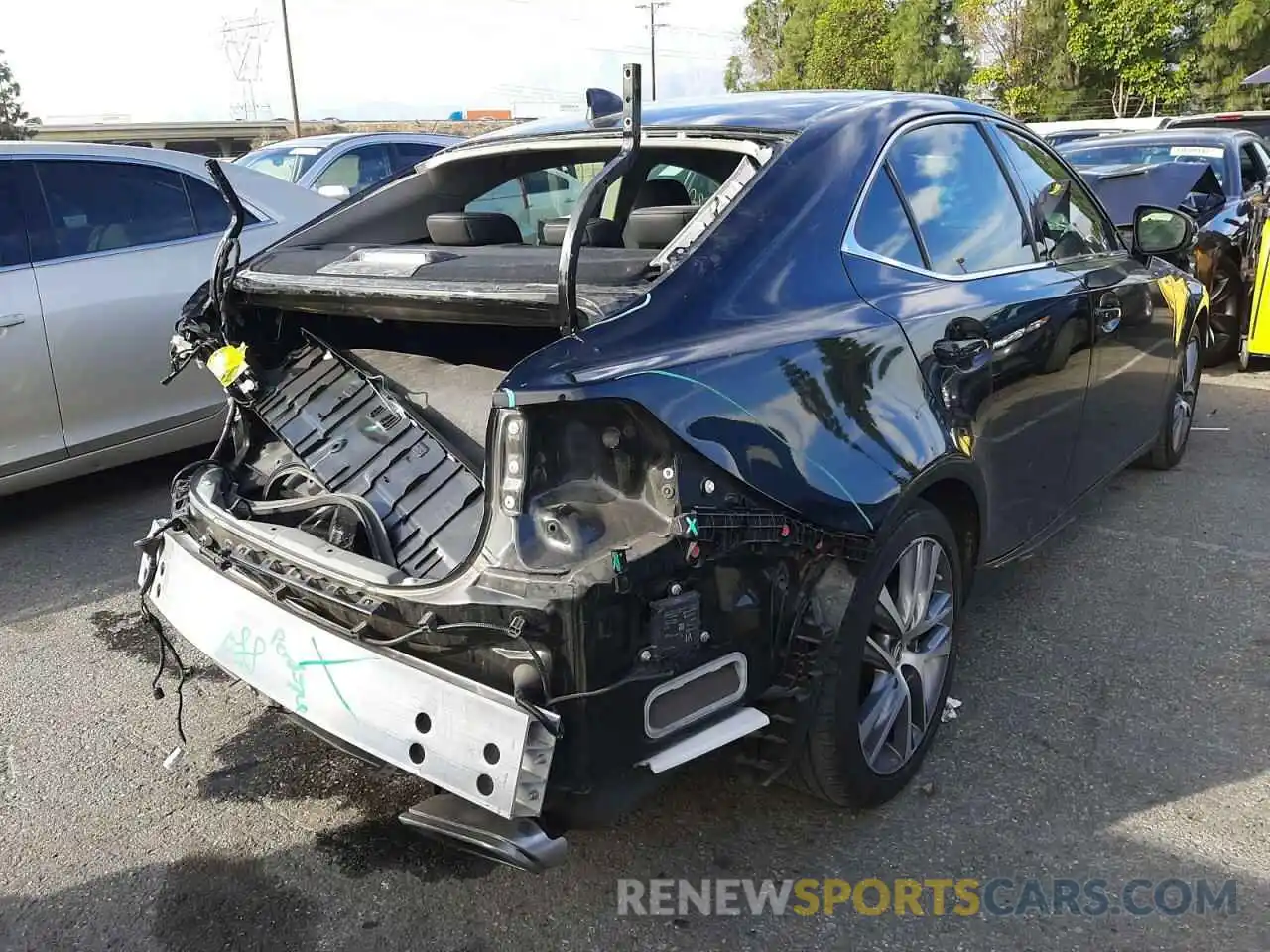 4 Photograph of a damaged car JTHBA1D22K5098895 LEXUS IS 2019