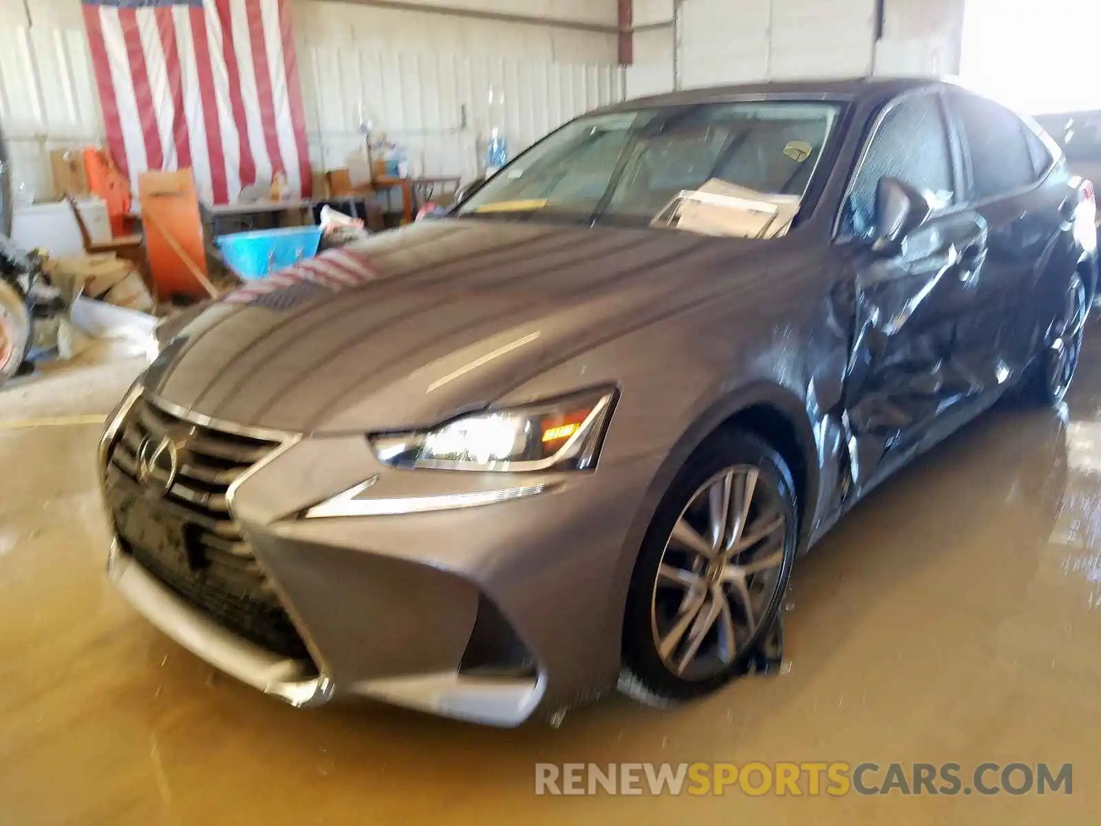 2 Photograph of a damaged car JTHBA1D23K5084083 LEXUS IS 2019