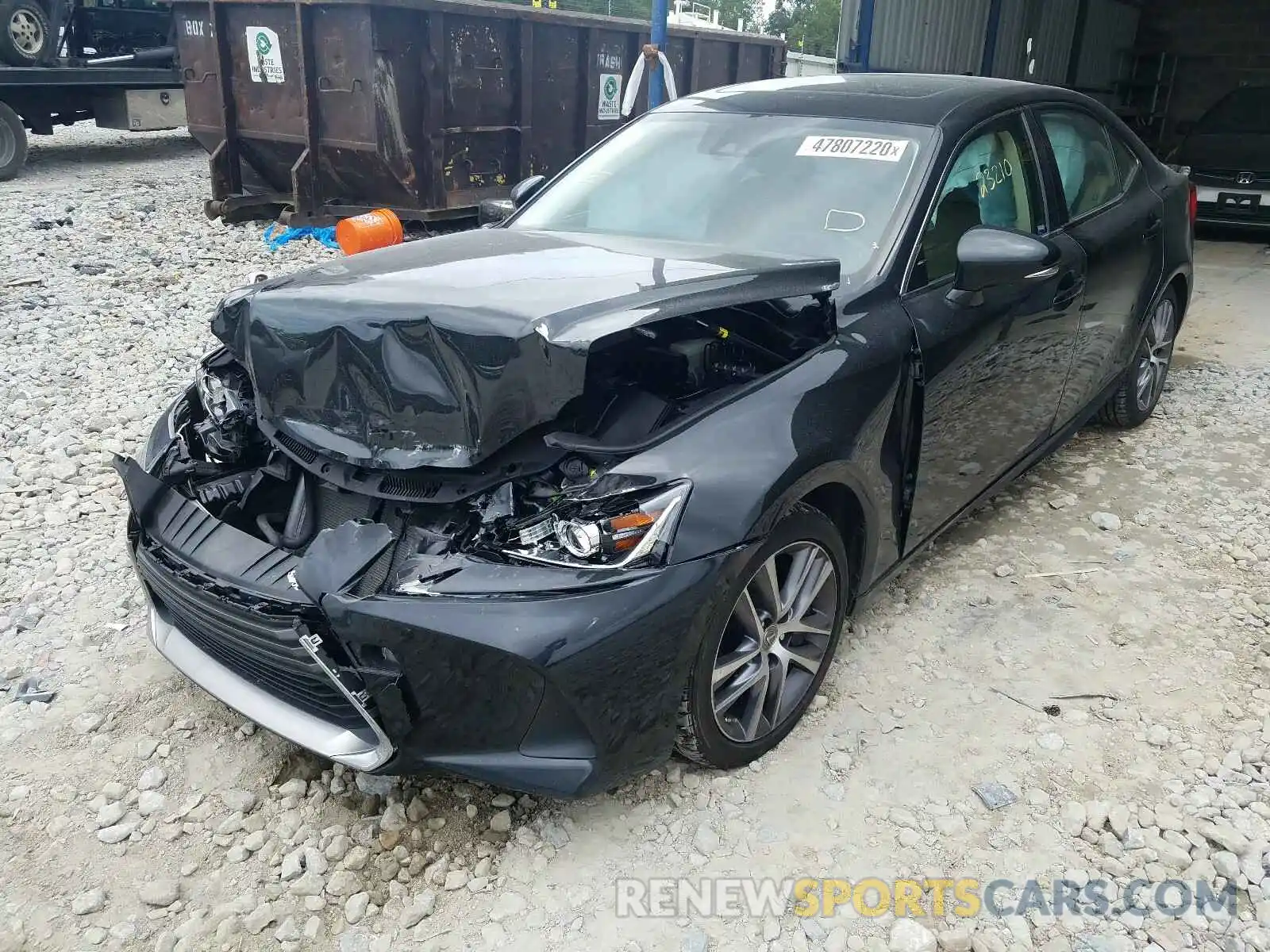 2 Photograph of a damaged car JTHBA1D23K5084486 LEXUS IS 2019