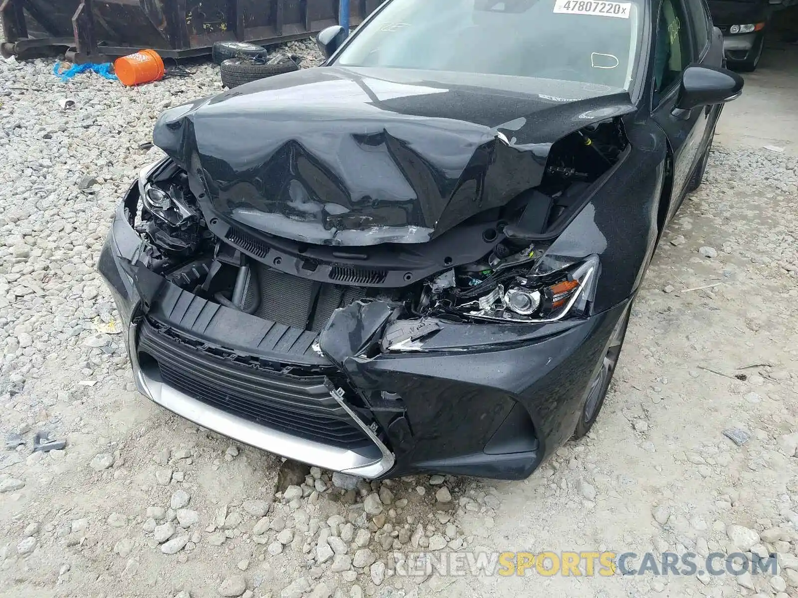 9 Photograph of a damaged car JTHBA1D23K5084486 LEXUS IS 2019