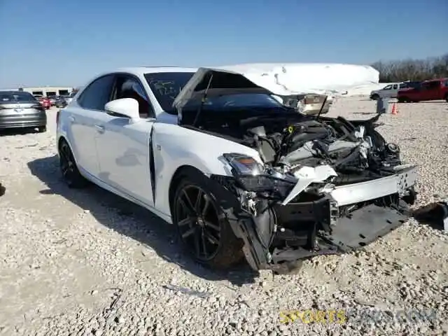 1 Photograph of a damaged car JTHBA1D23K5084522 LEXUS IS 2019