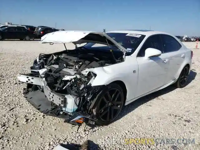 2 Photograph of a damaged car JTHBA1D23K5084522 LEXUS IS 2019