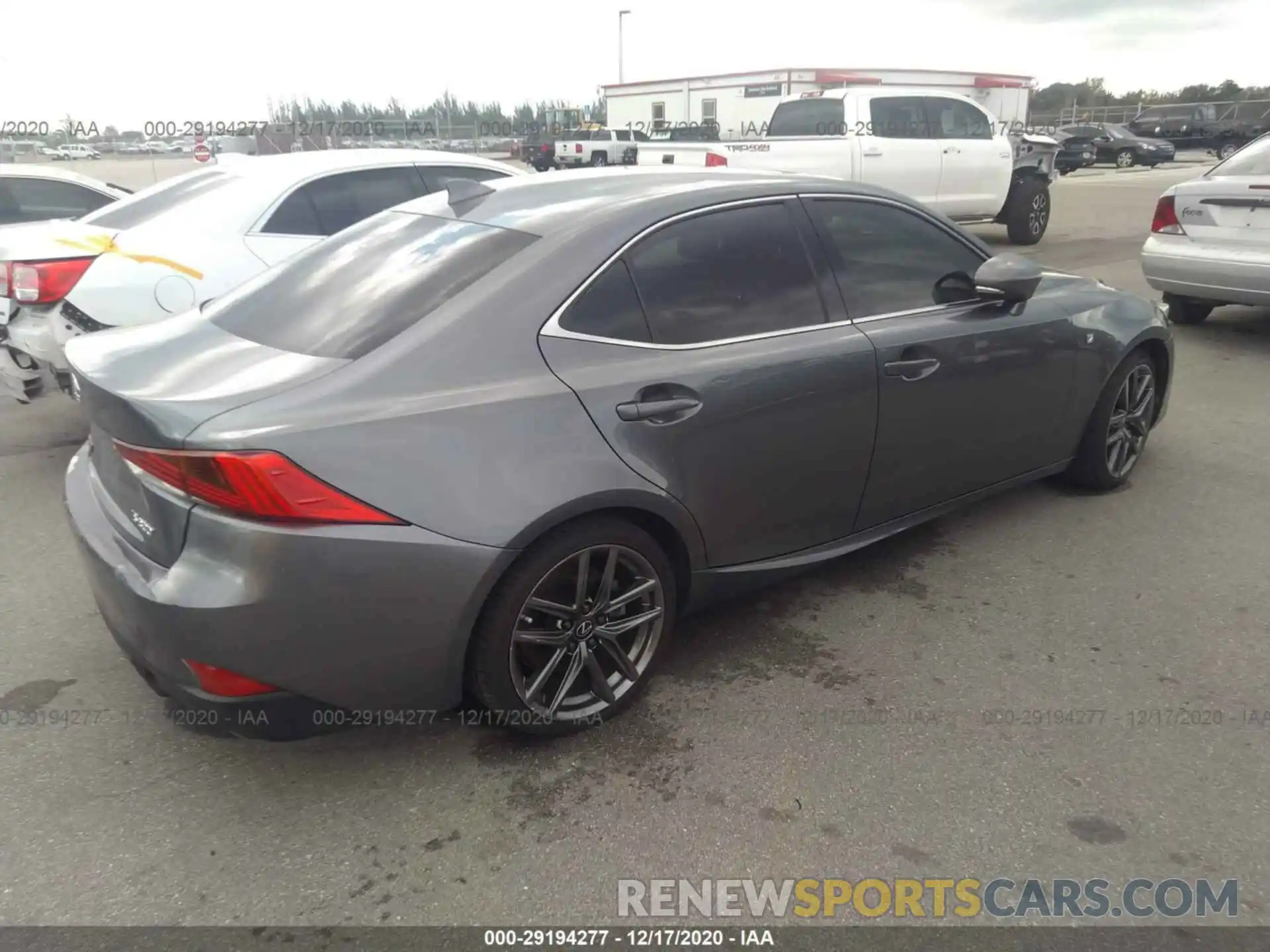 4 Photograph of a damaged car JTHBA1D23K5084925 LEXUS IS 2019