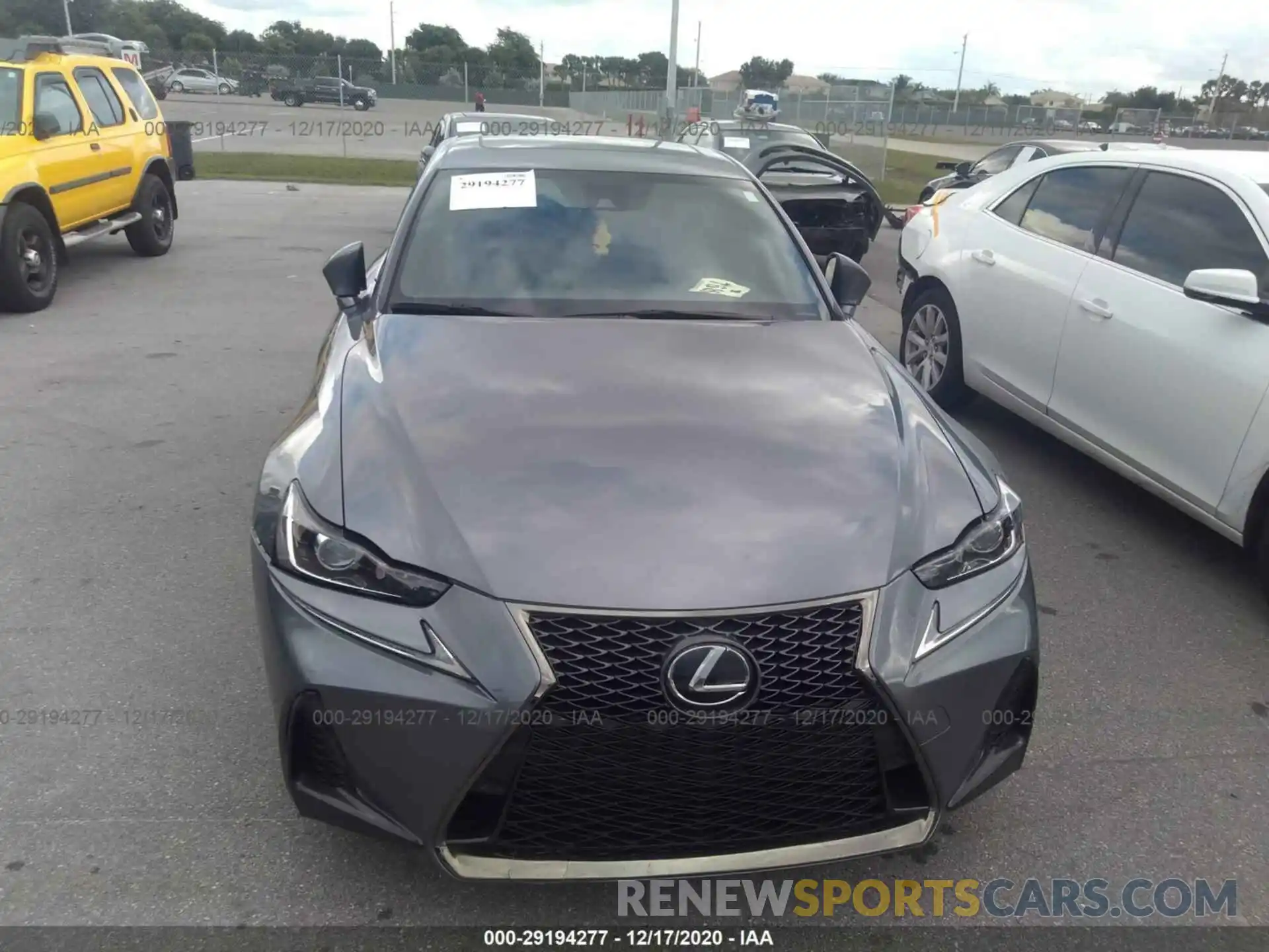 6 Photograph of a damaged car JTHBA1D23K5084925 LEXUS IS 2019