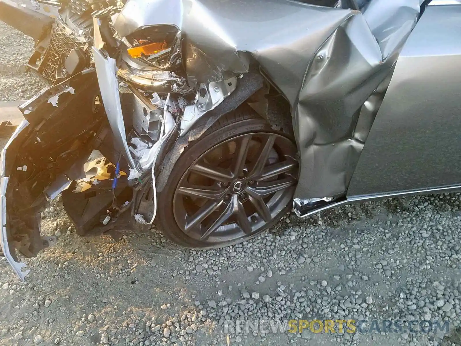 8 Photograph of a damaged car JTHBA1D23K5085329 LEXUS IS 2019