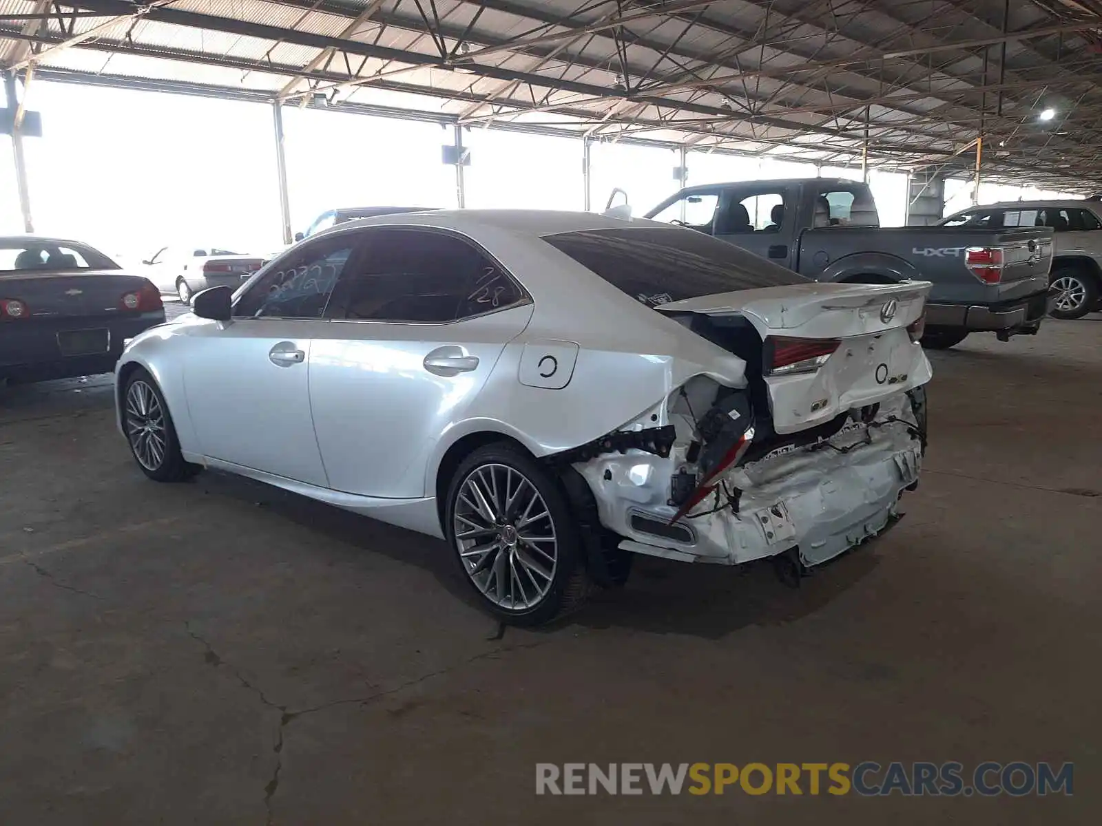 3 Photograph of a damaged car JTHBA1D23K5086271 LEXUS IS 2019