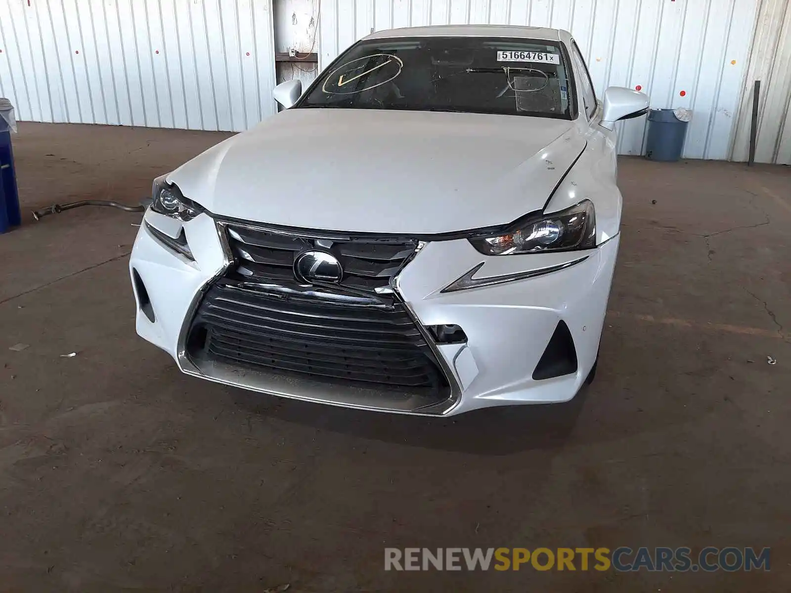 9 Photograph of a damaged car JTHBA1D23K5086271 LEXUS IS 2019