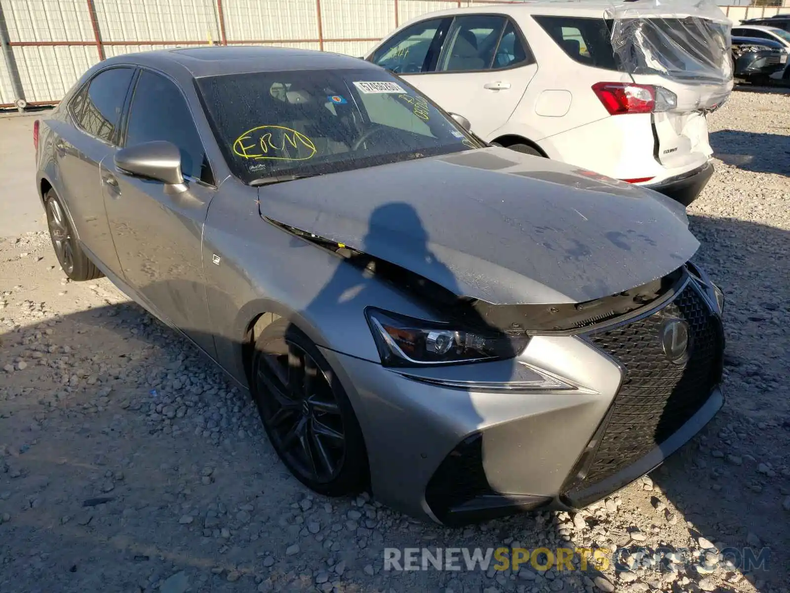 1 Photograph of a damaged car JTHBA1D23K5087260 LEXUS IS 2019