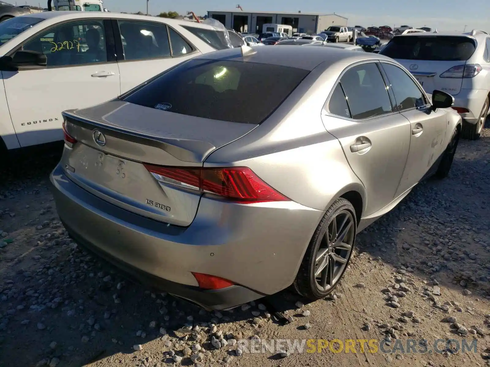 4 Photograph of a damaged car JTHBA1D23K5087260 LEXUS IS 2019