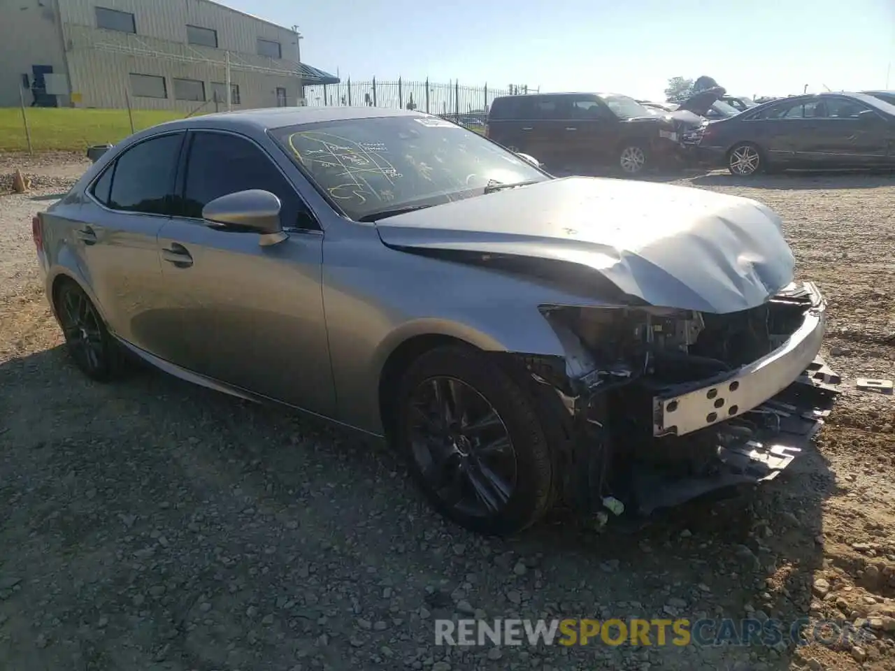 1 Photograph of a damaged car JTHBA1D23K5087503 LEXUS IS 2019