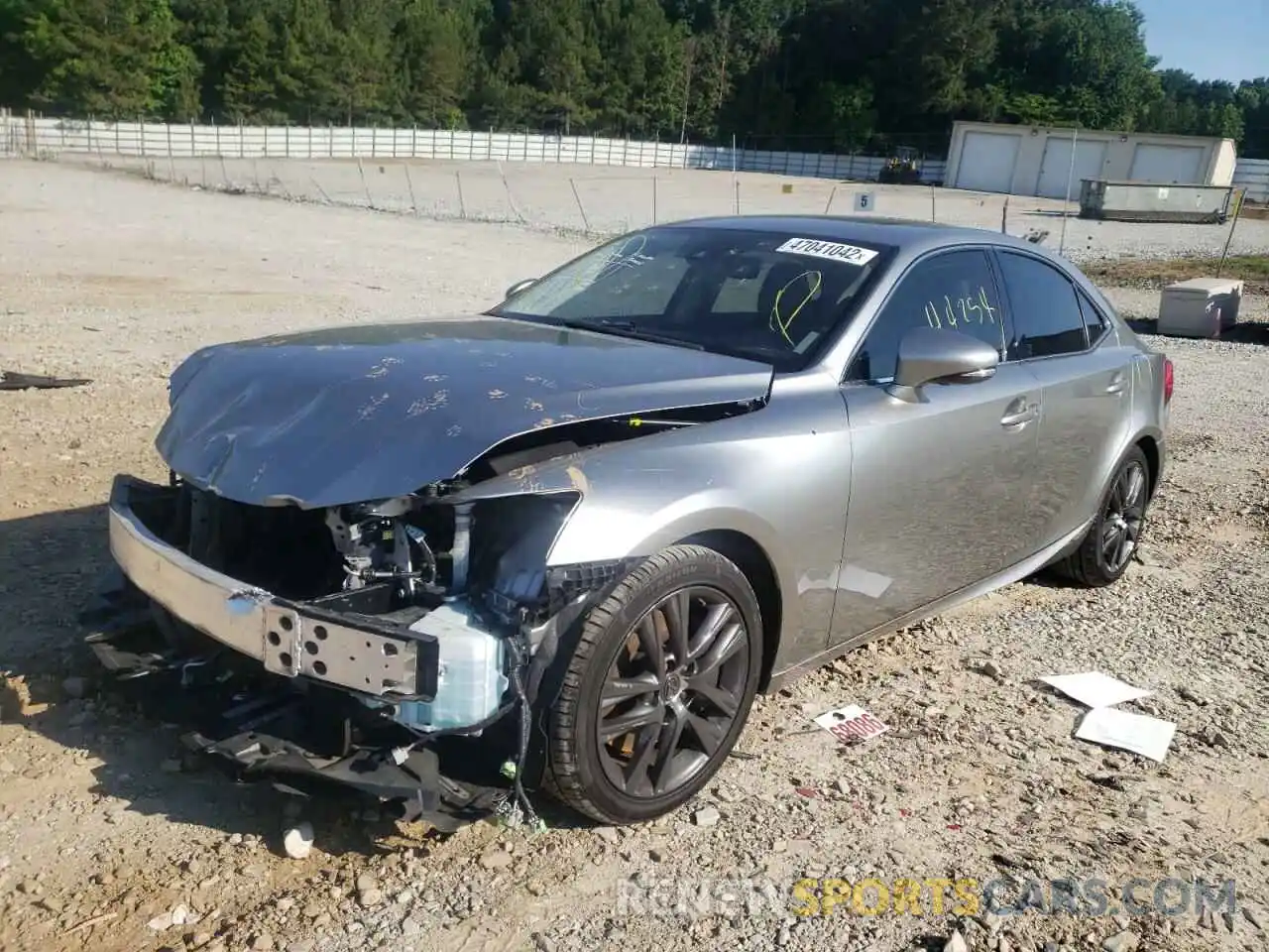 2 Photograph of a damaged car JTHBA1D23K5087503 LEXUS IS 2019