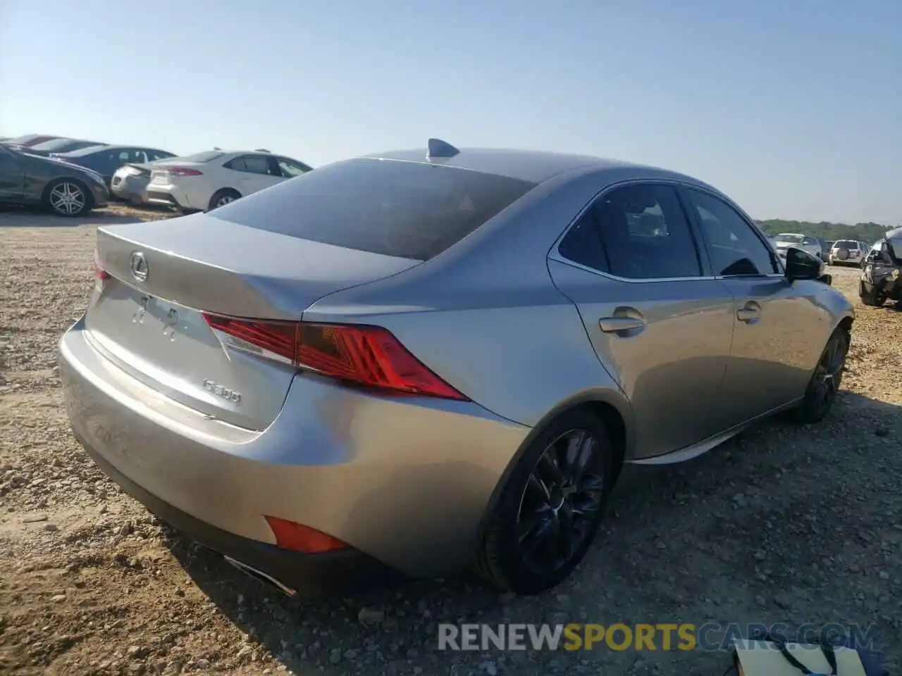 4 Photograph of a damaged car JTHBA1D23K5087503 LEXUS IS 2019