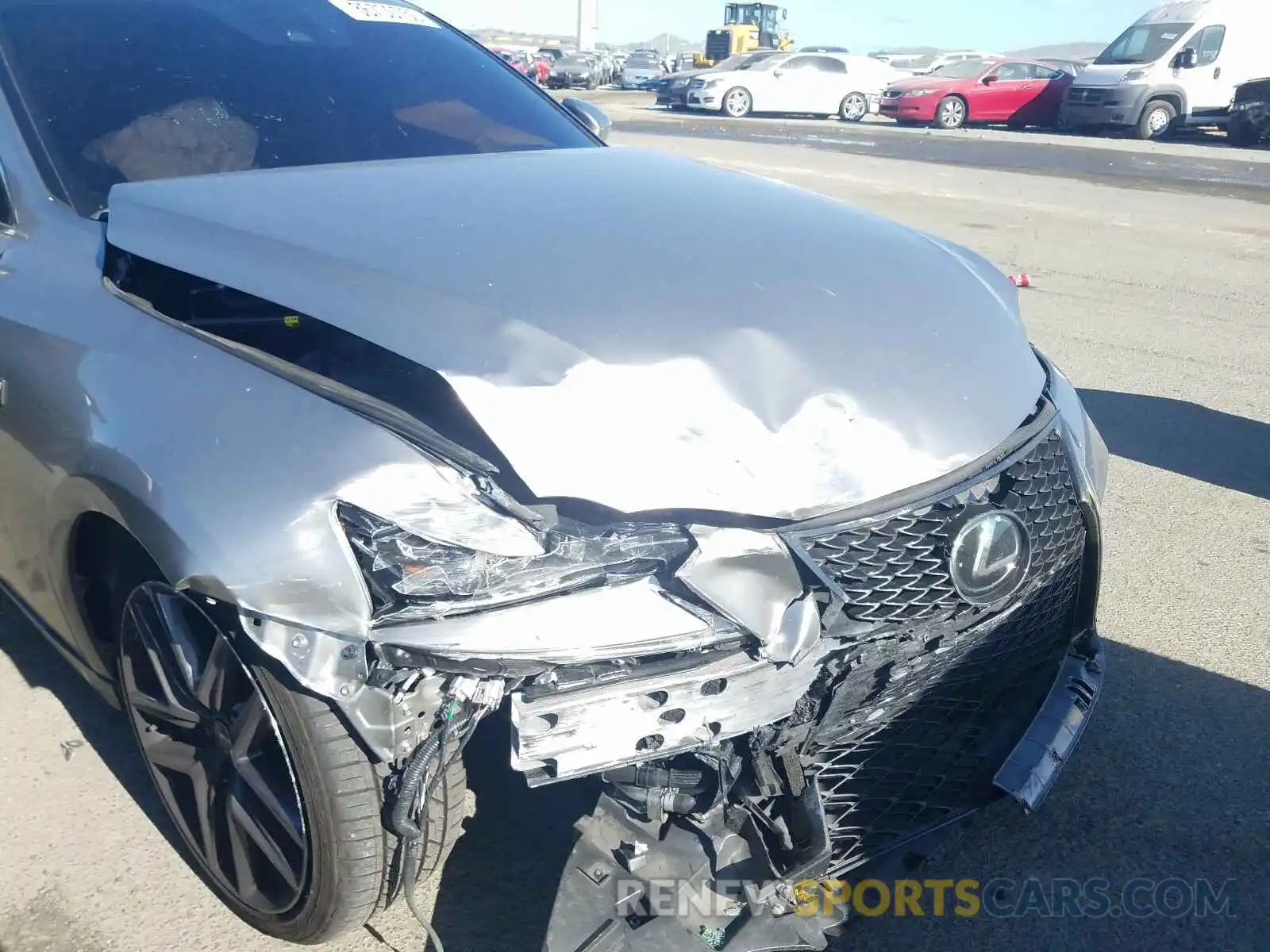 9 Photograph of a damaged car JTHBA1D23K5088571 LEXUS IS 2019