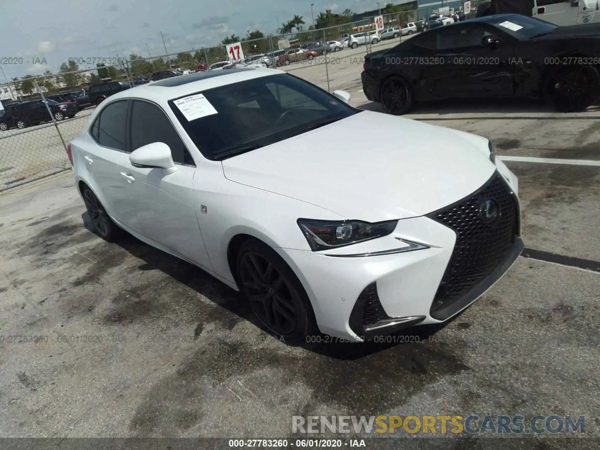 1 Фотография поврежденного автомобиля JTHBA1D23K5089767 LEXUS IS 2019