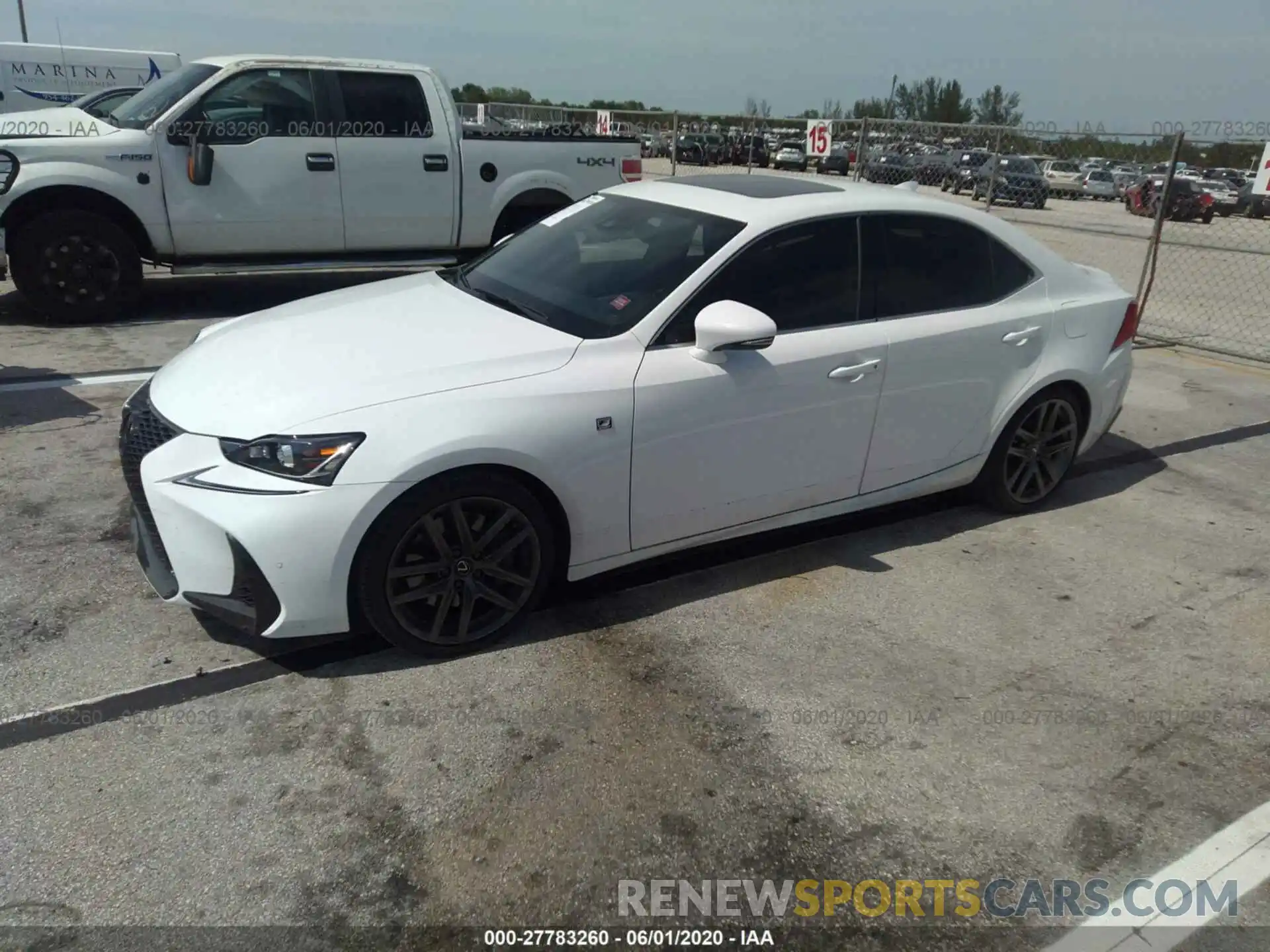 2 Photograph of a damaged car JTHBA1D23K5089767 LEXUS IS 2019