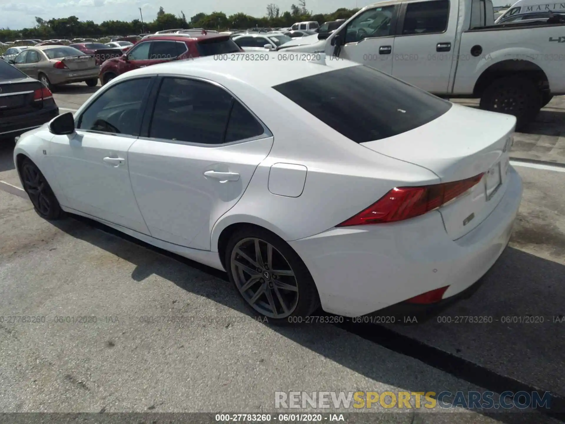 3 Фотография поврежденного автомобиля JTHBA1D23K5089767 LEXUS IS 2019