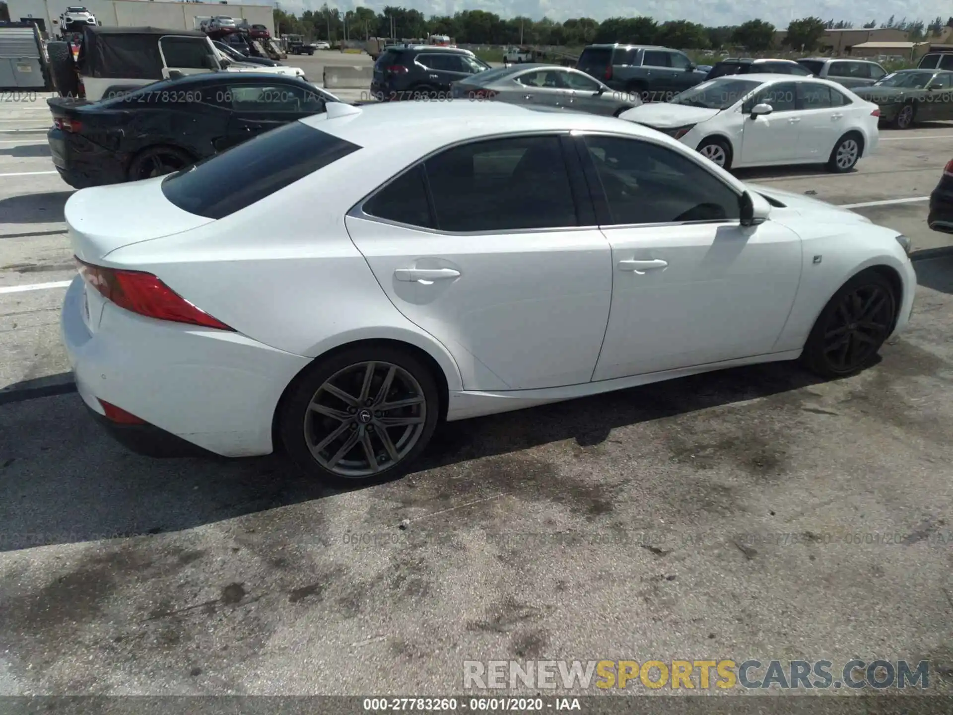 4 Photograph of a damaged car JTHBA1D23K5089767 LEXUS IS 2019