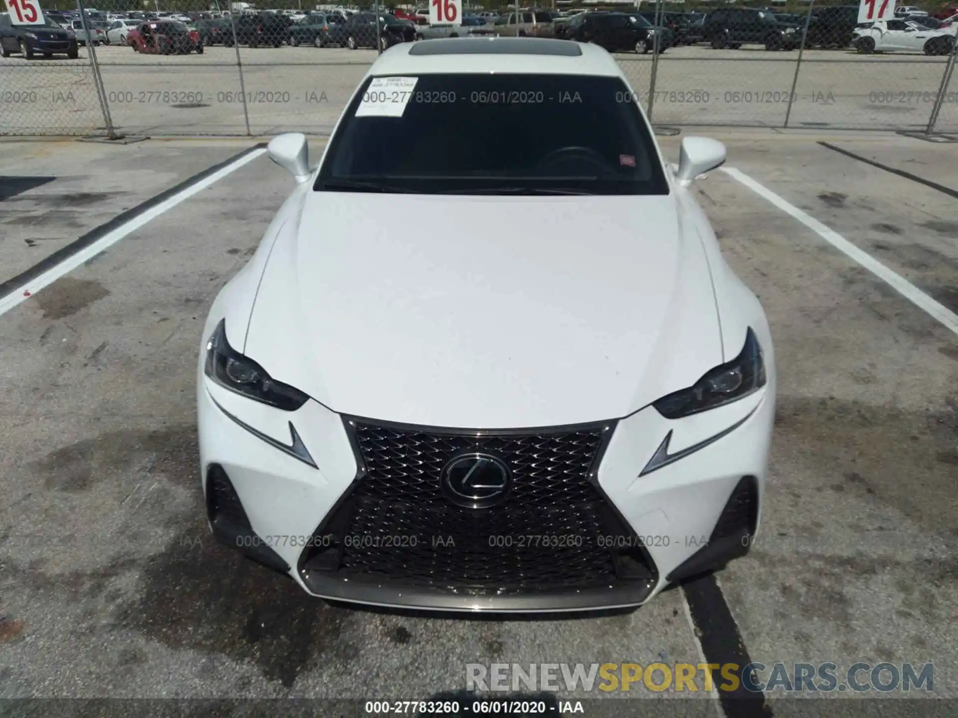 6 Фотография поврежденного автомобиля JTHBA1D23K5089767 LEXUS IS 2019