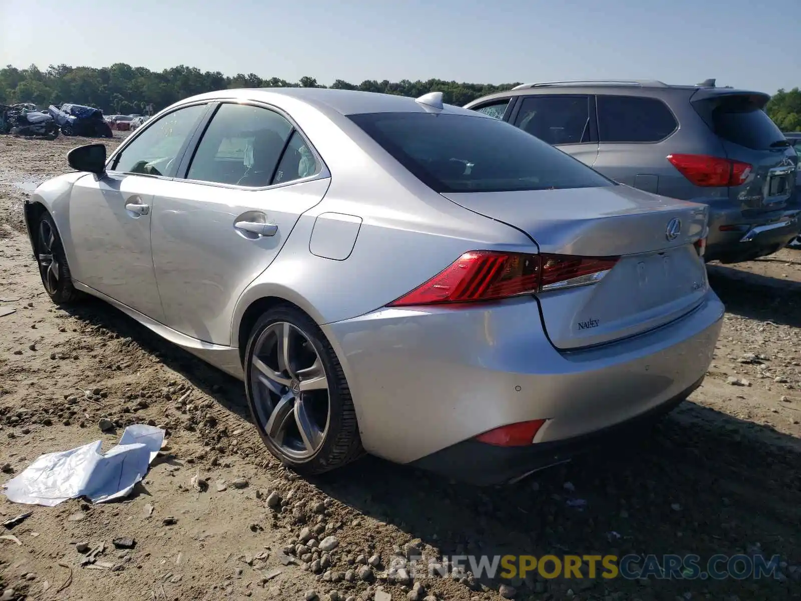 3 Photograph of a damaged car JTHBA1D23K5090000 LEXUS IS 2019