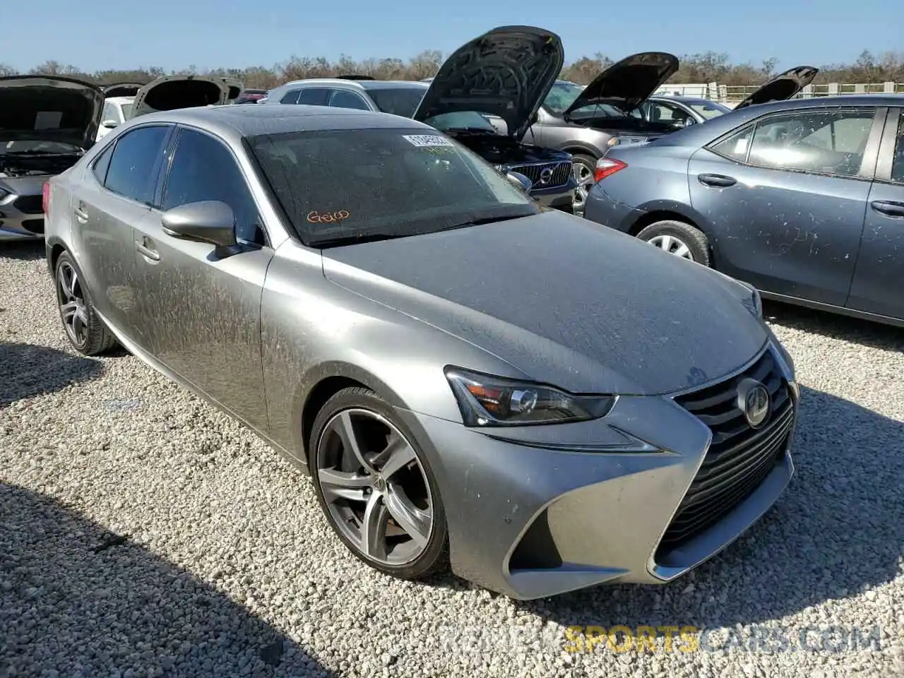 1 Фотография поврежденного автомобиля JTHBA1D23K5090496 LEXUS IS 2019