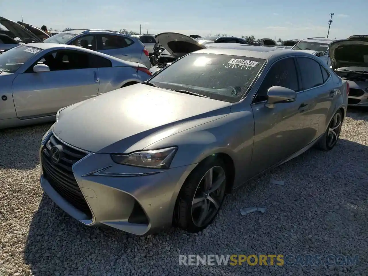 2 Фотография поврежденного автомобиля JTHBA1D23K5090496 LEXUS IS 2019