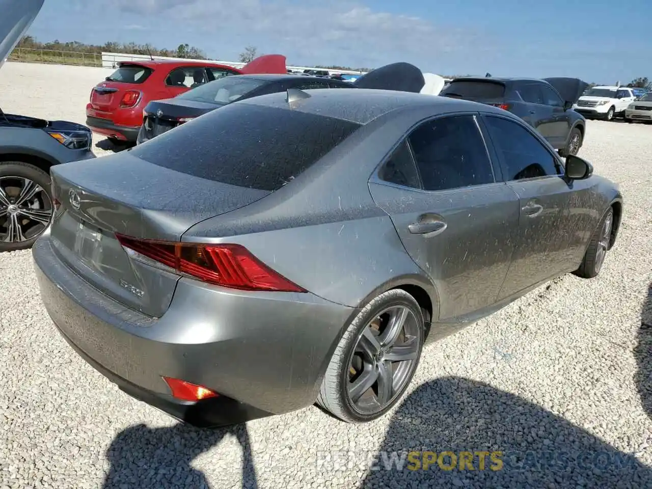 4 Фотография поврежденного автомобиля JTHBA1D23K5090496 LEXUS IS 2019