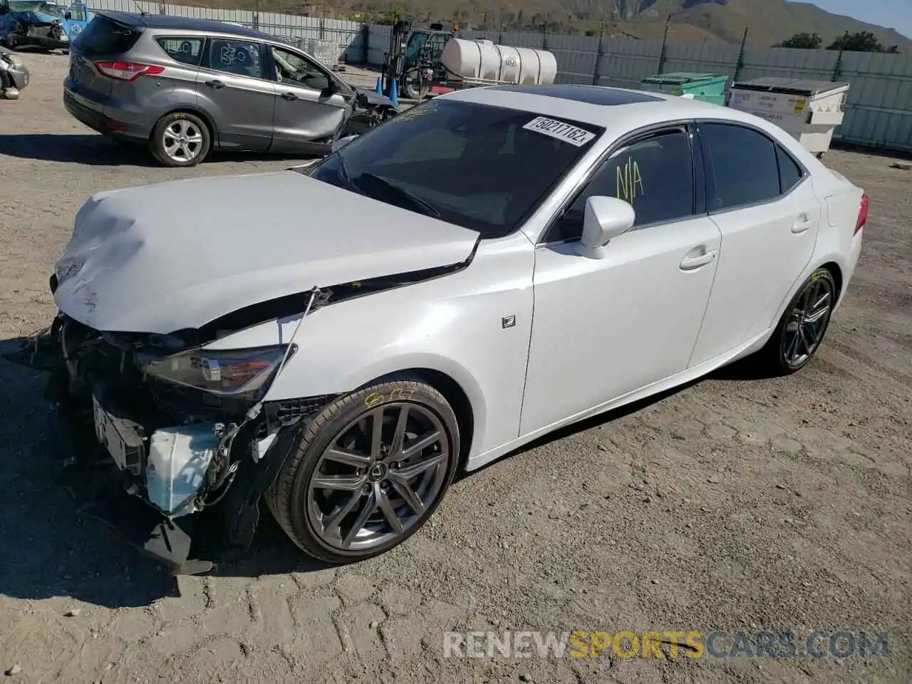 2 Photograph of a damaged car JTHBA1D23K5091101 LEXUS IS 2019