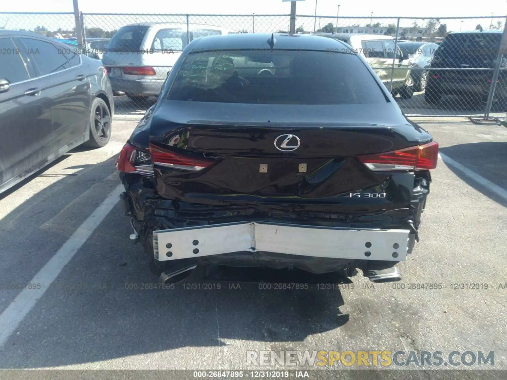 6 Фотография поврежденного автомобиля JTHBA1D23K5092328 LEXUS IS 2019