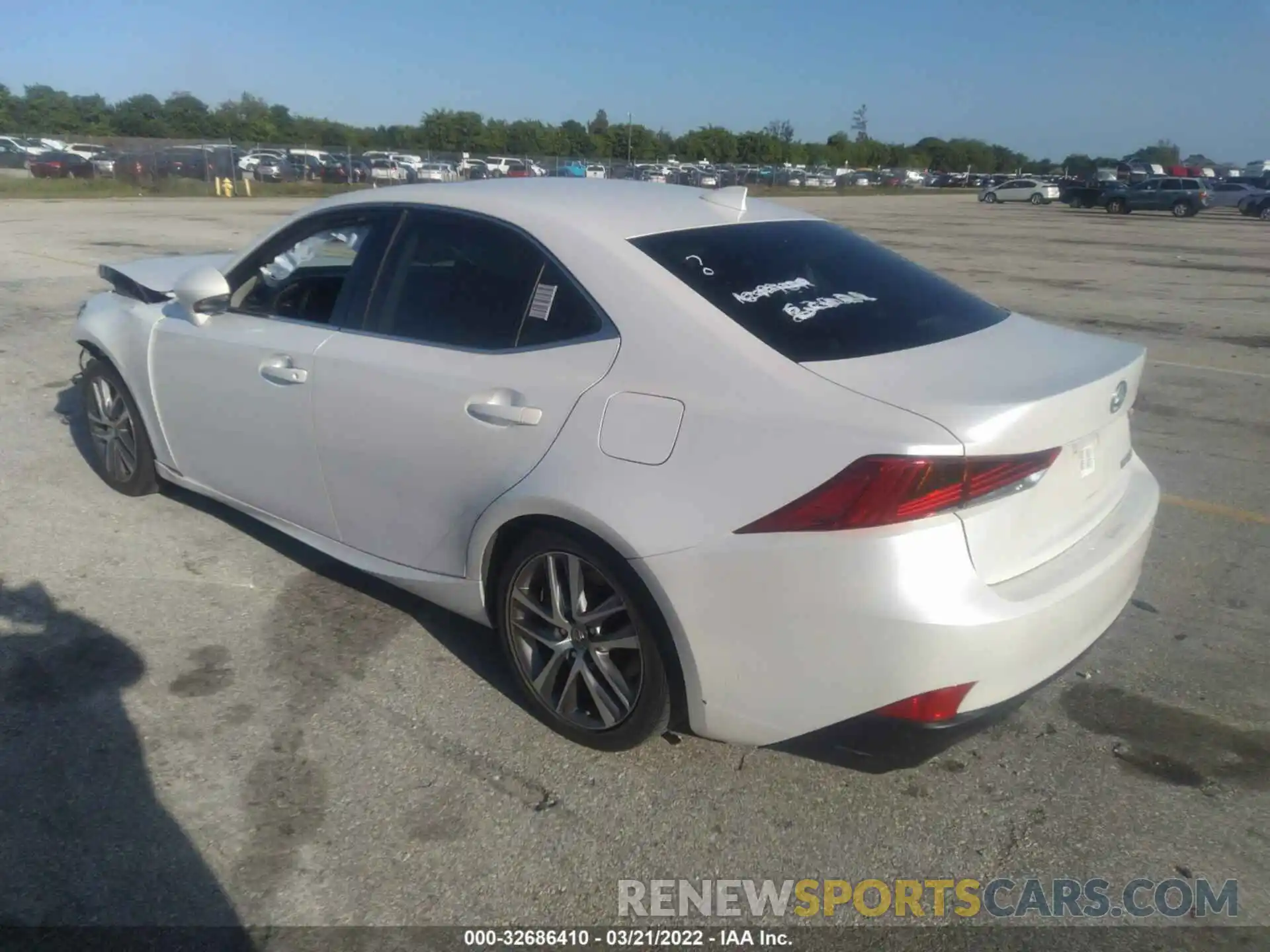 3 Photograph of a damaged car JTHBA1D23K5093723 LEXUS IS 2019