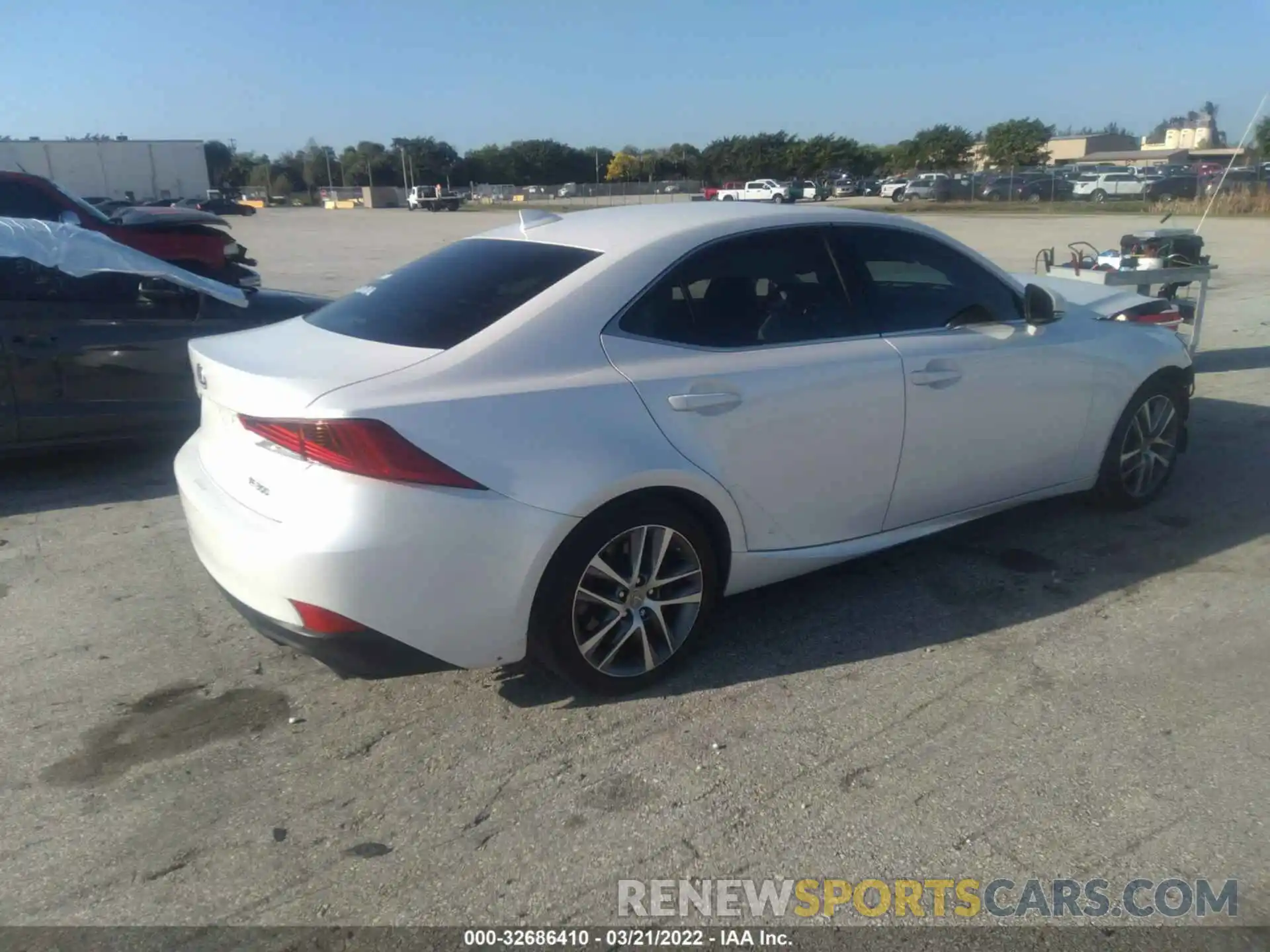 4 Photograph of a damaged car JTHBA1D23K5093723 LEXUS IS 2019