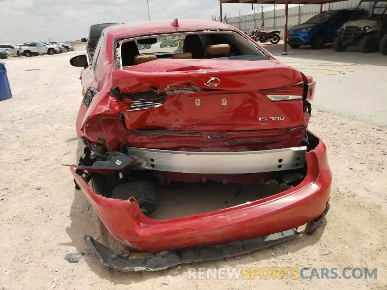 9 Photograph of a damaged car JTHBA1D23K5094595 LEXUS IS 2019