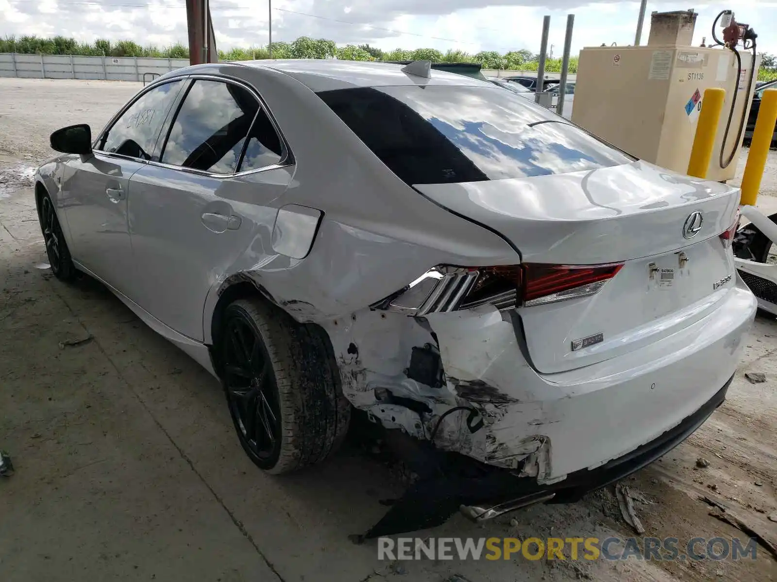 3 Photograph of a damaged car JTHBA1D23K5095049 LEXUS IS 2019