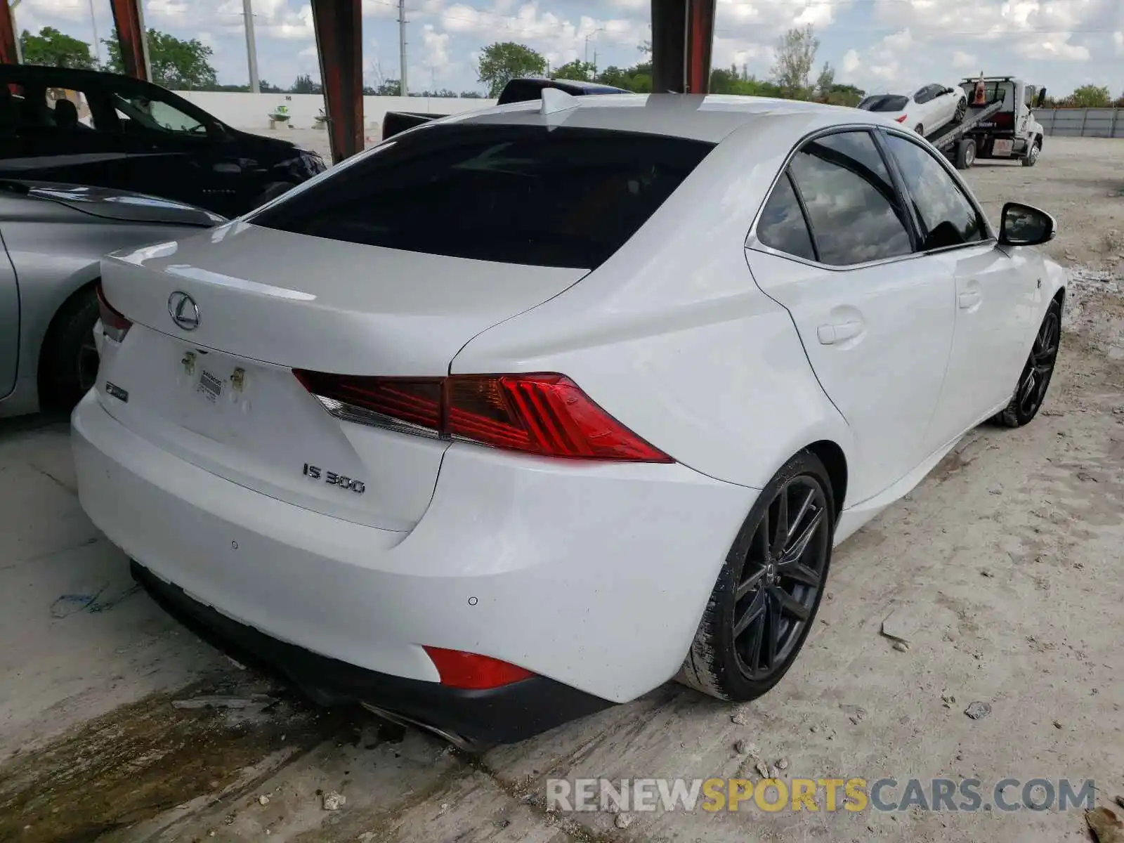 4 Фотография поврежденного автомобиля JTHBA1D23K5095049 LEXUS IS 2019