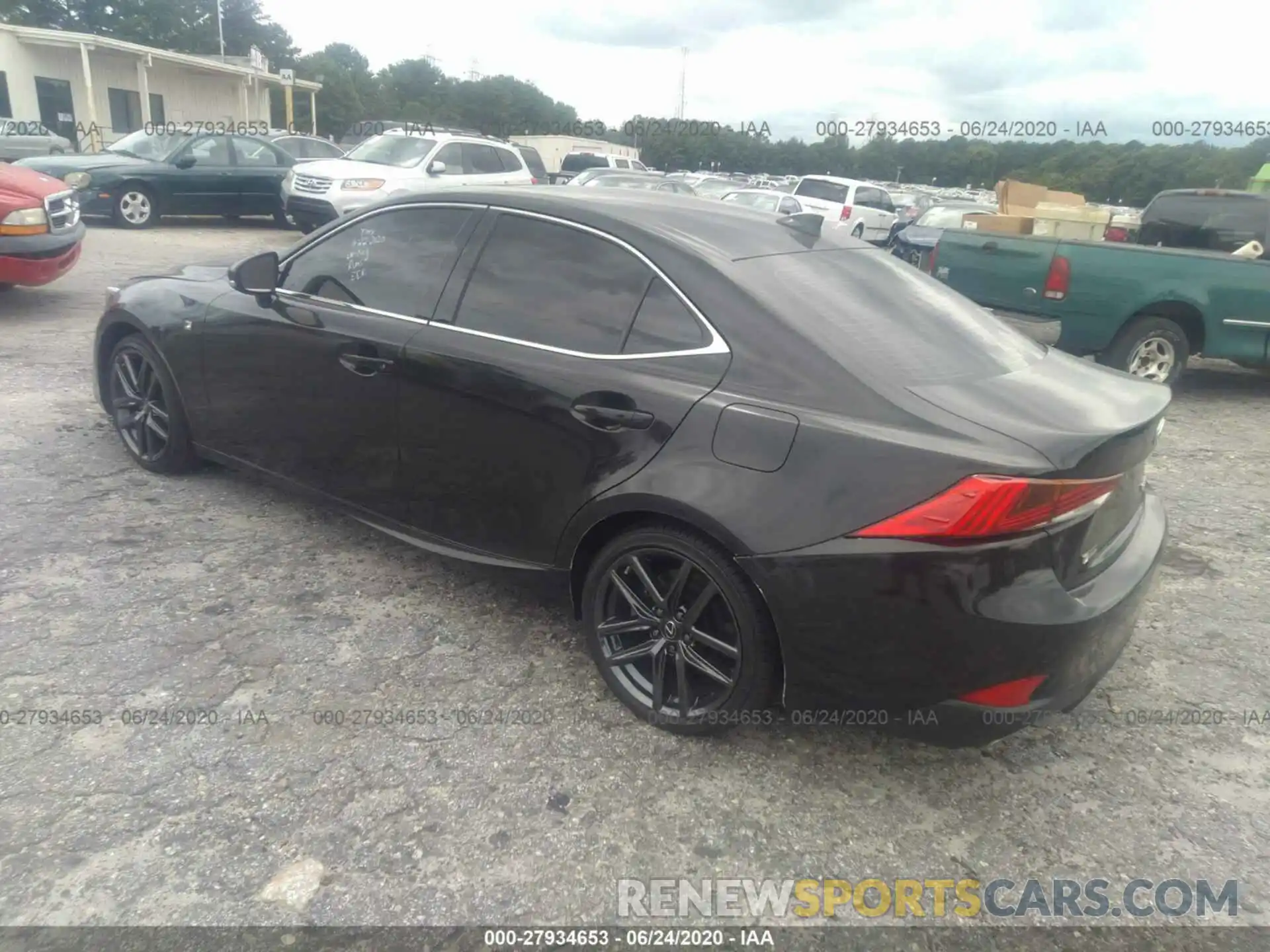 3 Photograph of a damaged car JTHBA1D23K5095598 LEXUS IS 2019