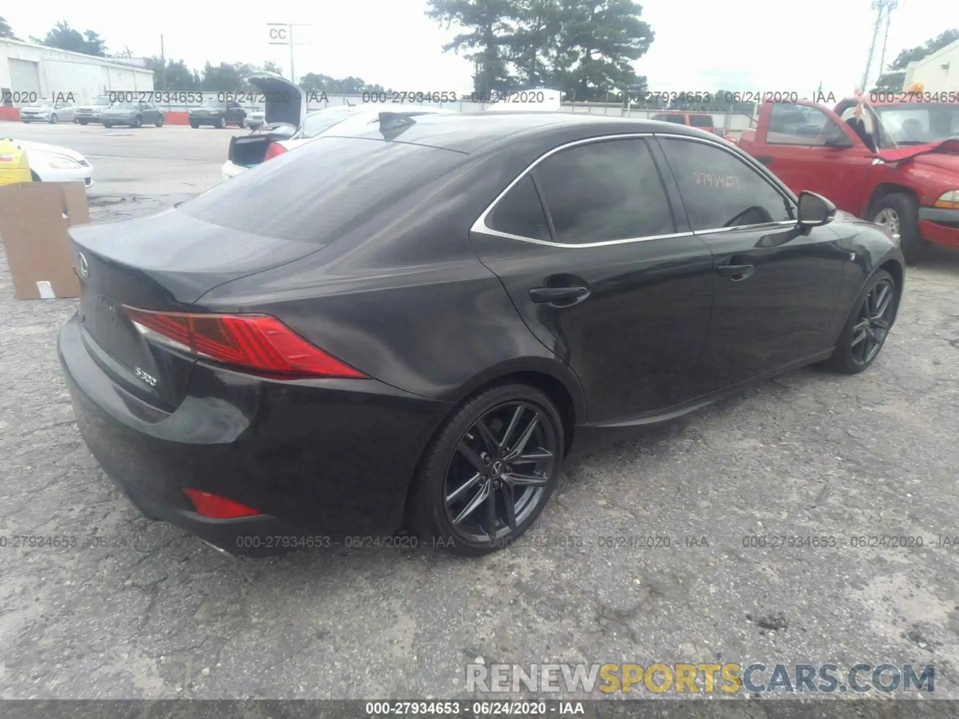 4 Photograph of a damaged car JTHBA1D23K5095598 LEXUS IS 2019