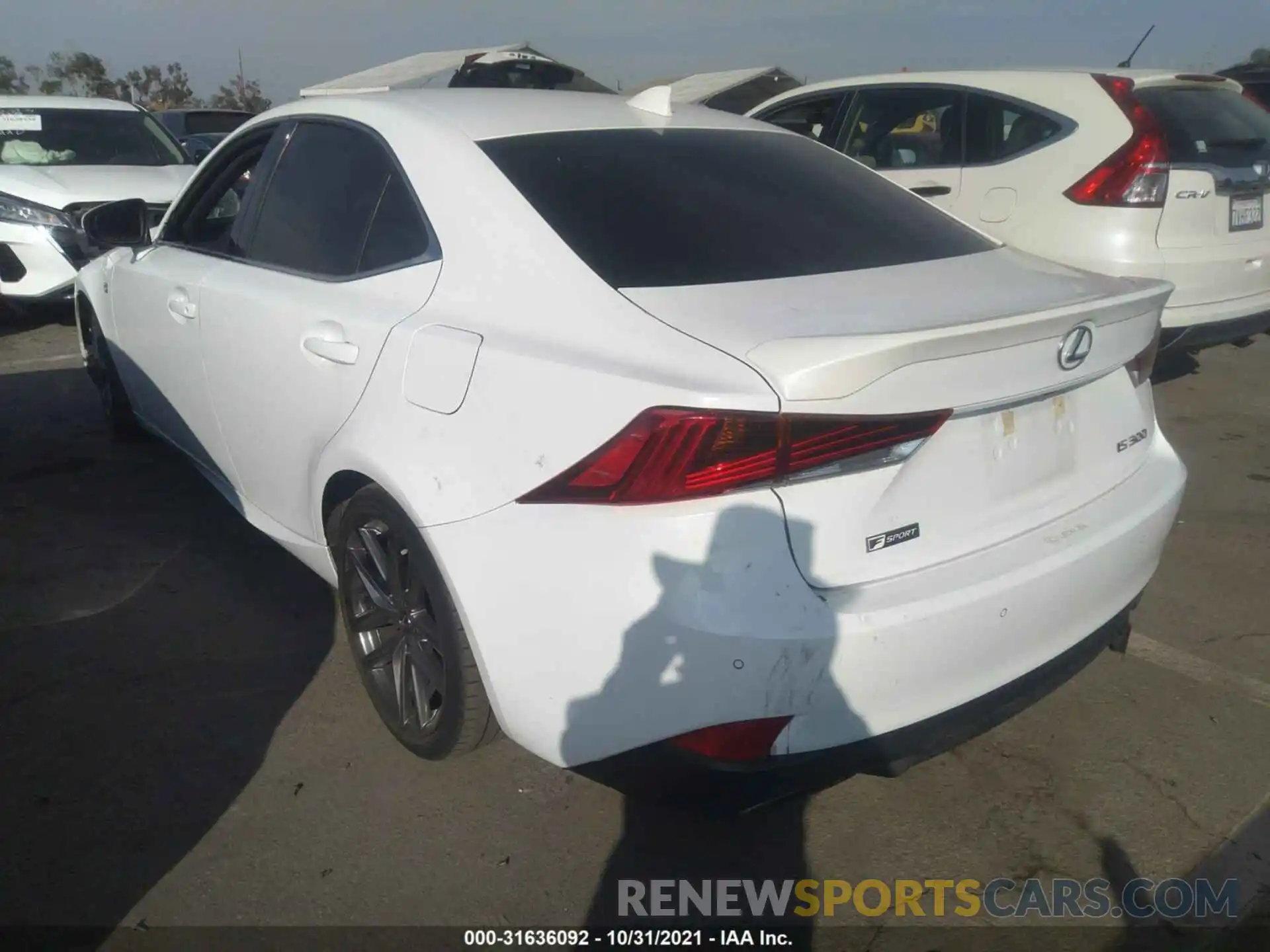 3 Photograph of a damaged car JTHBA1D23K5096055 LEXUS IS 2019