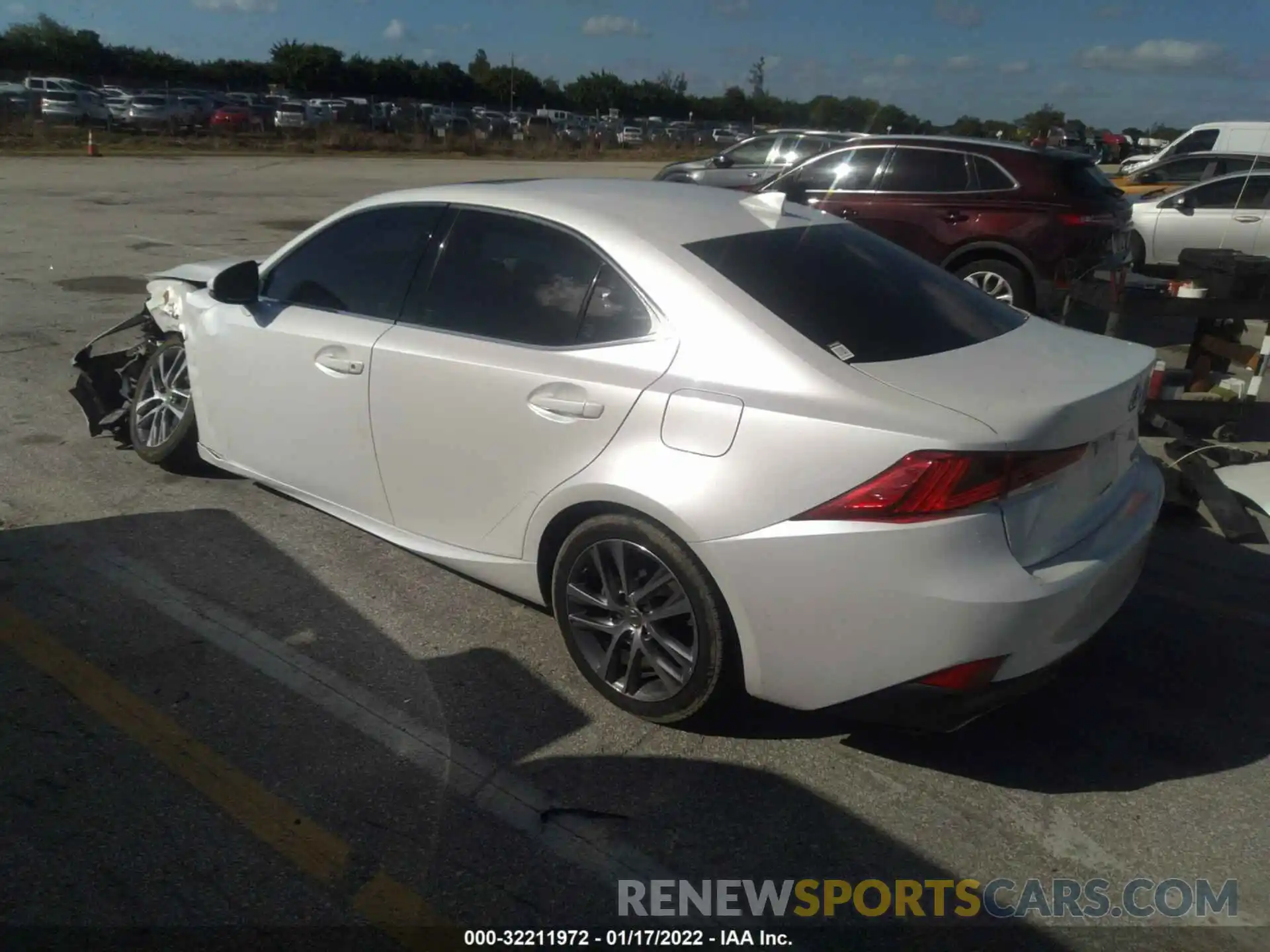 3 Photograph of a damaged car JTHBA1D23K5096525 LEXUS IS 2019