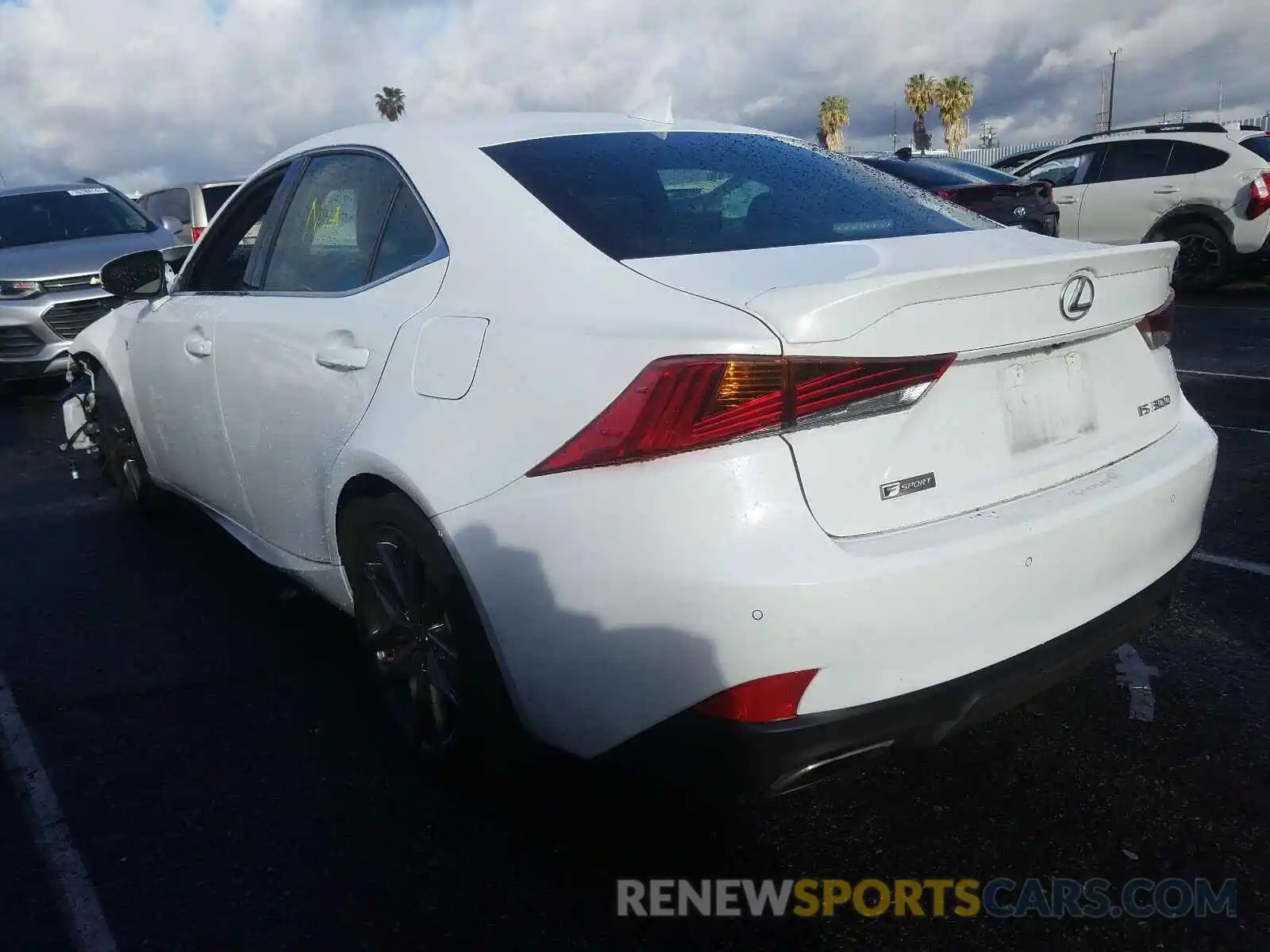 3 Photograph of a damaged car JTHBA1D23K5098307 LEXUS IS 2019