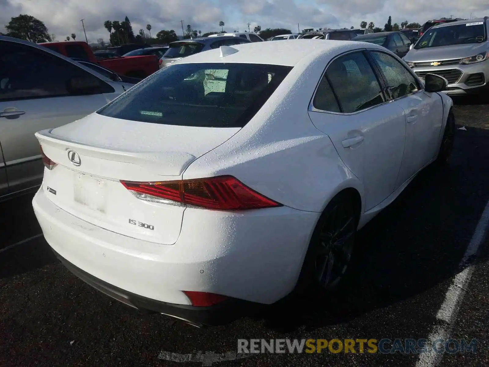 4 Photograph of a damaged car JTHBA1D23K5098307 LEXUS IS 2019