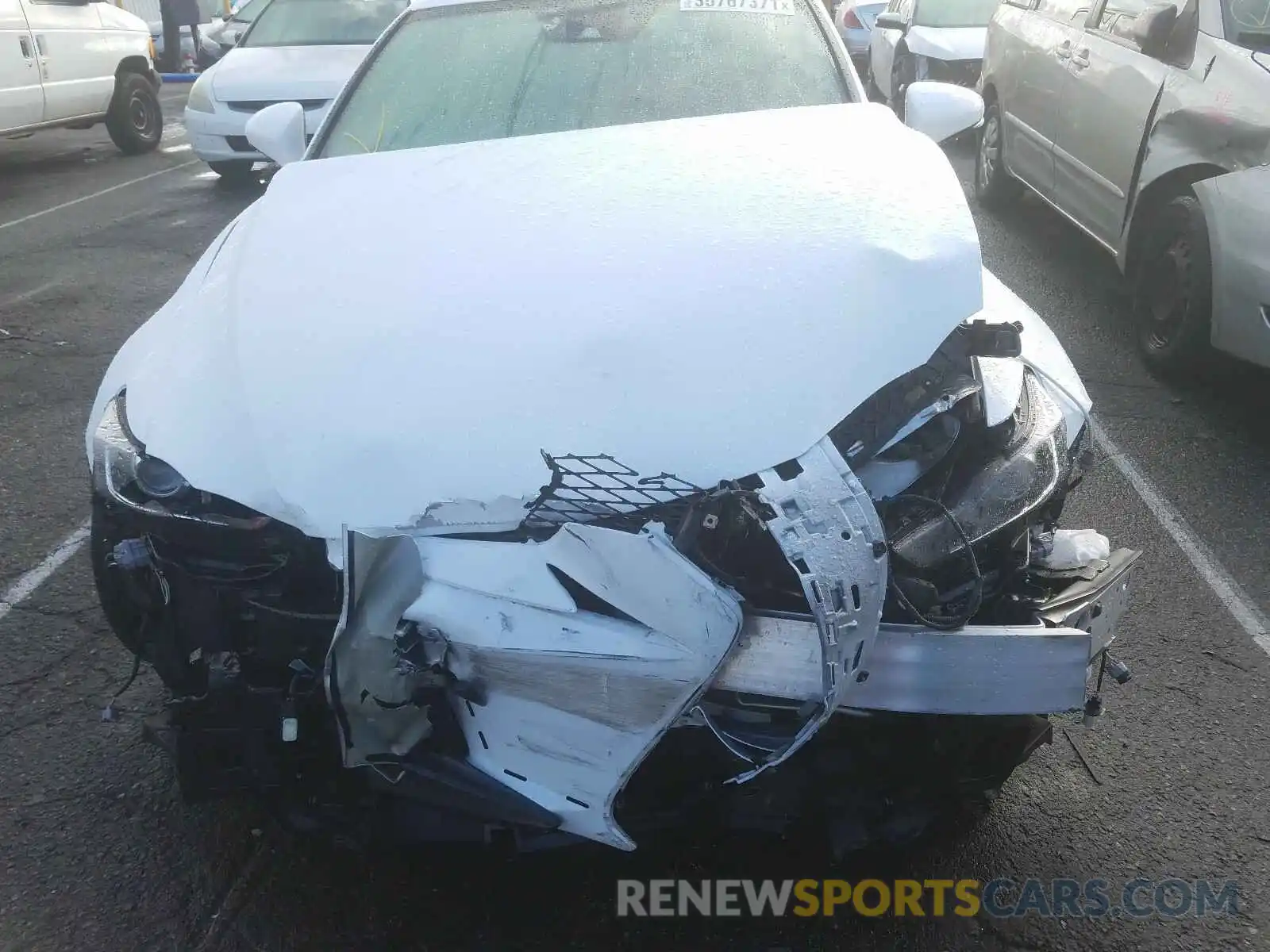 7 Photograph of a damaged car JTHBA1D23K5098307 LEXUS IS 2019