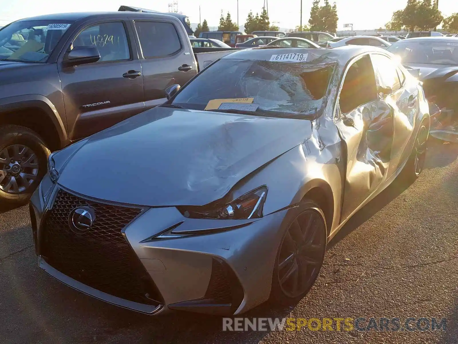 2 Photograph of a damaged car JTHBA1D23K5098467 LEXUS IS 2019