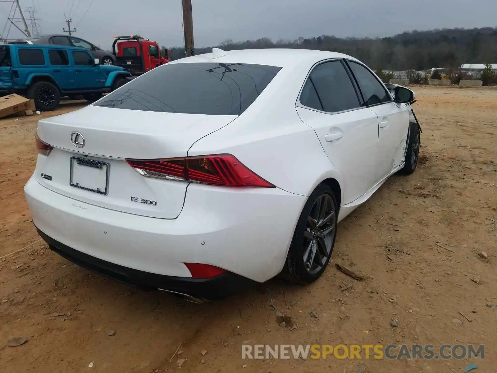 4 Photograph of a damaged car JTHBA1D23K5098775 LEXUS IS 2019