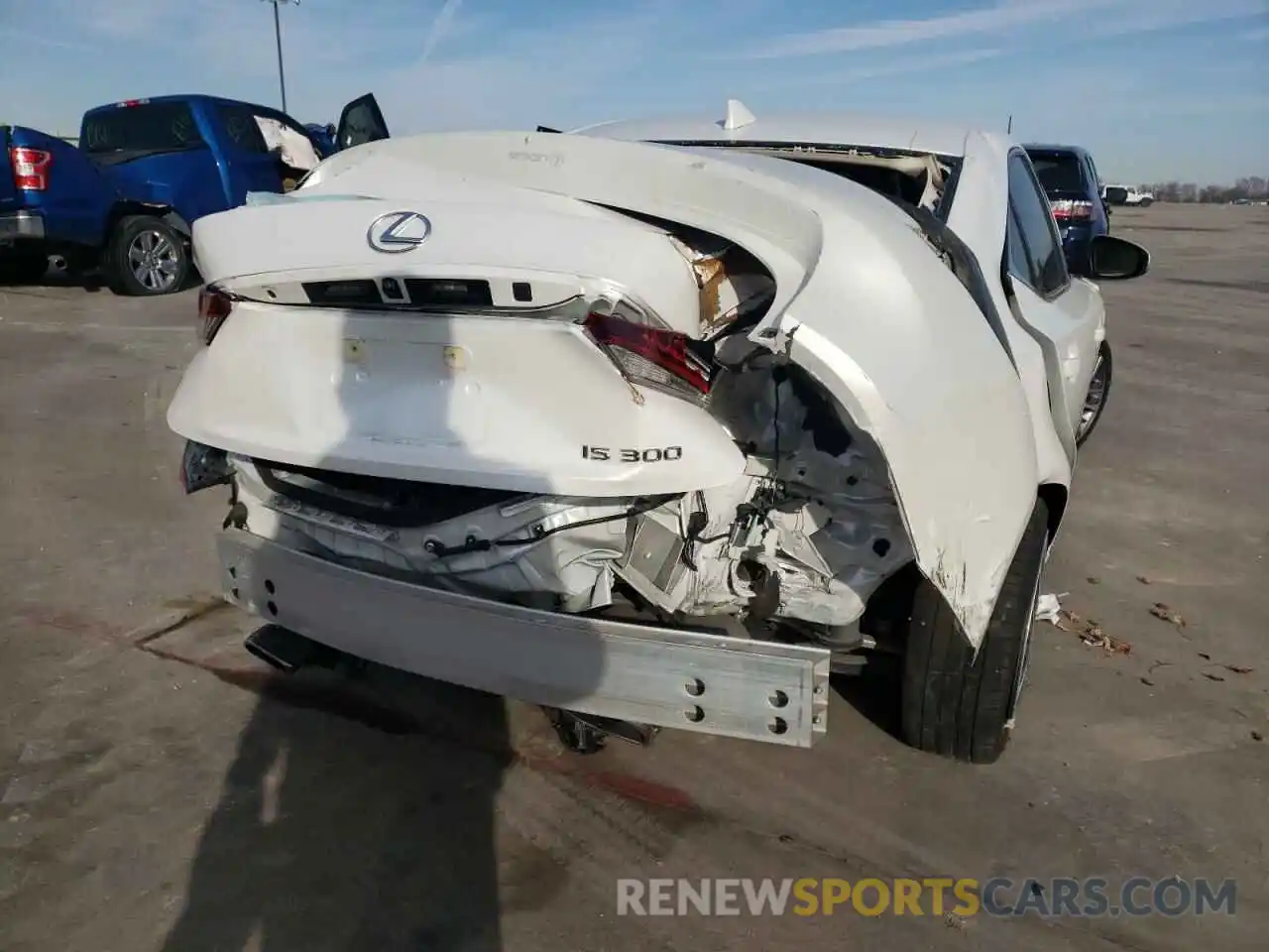 9 Photograph of a damaged car JTHBA1D23K5100752 LEXUS IS 2019