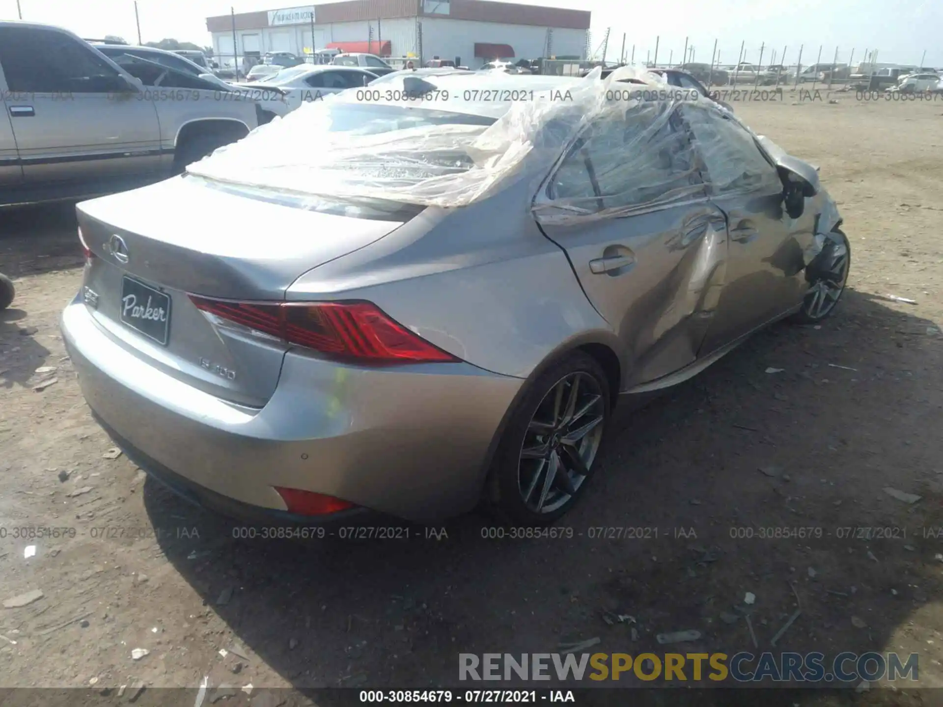 4 Photograph of a damaged car JTHBA1D23K5100783 LEXUS IS 2019