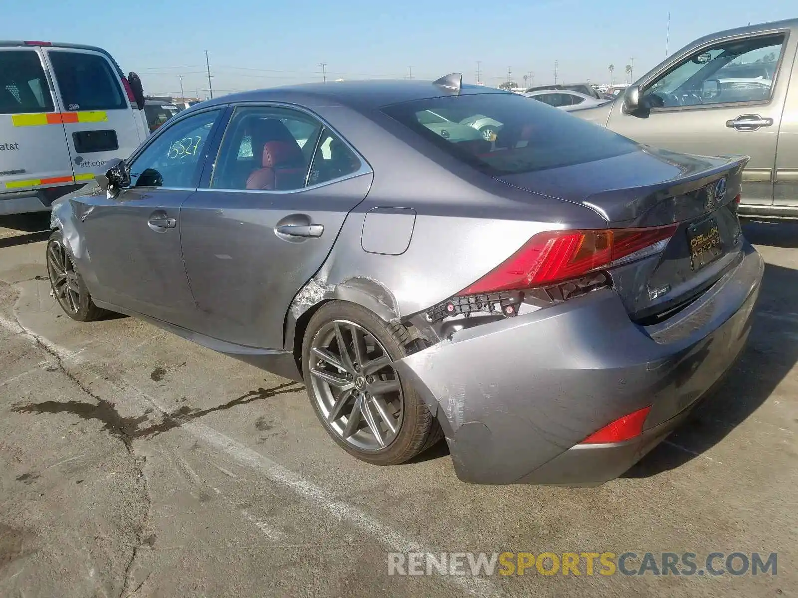 3 Photograph of a damaged car JTHBA1D24K5084061 LEXUS IS 2019