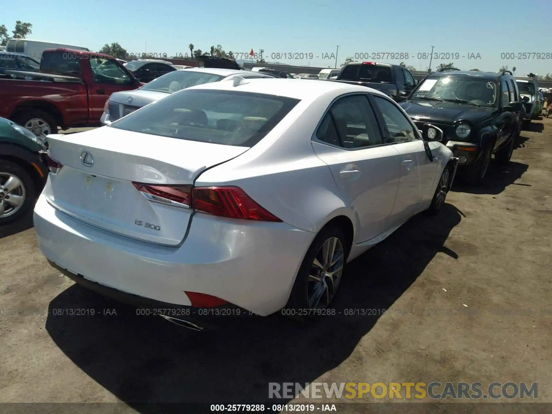 4 Photograph of a damaged car JTHBA1D24K5085078 LEXUS IS 2019