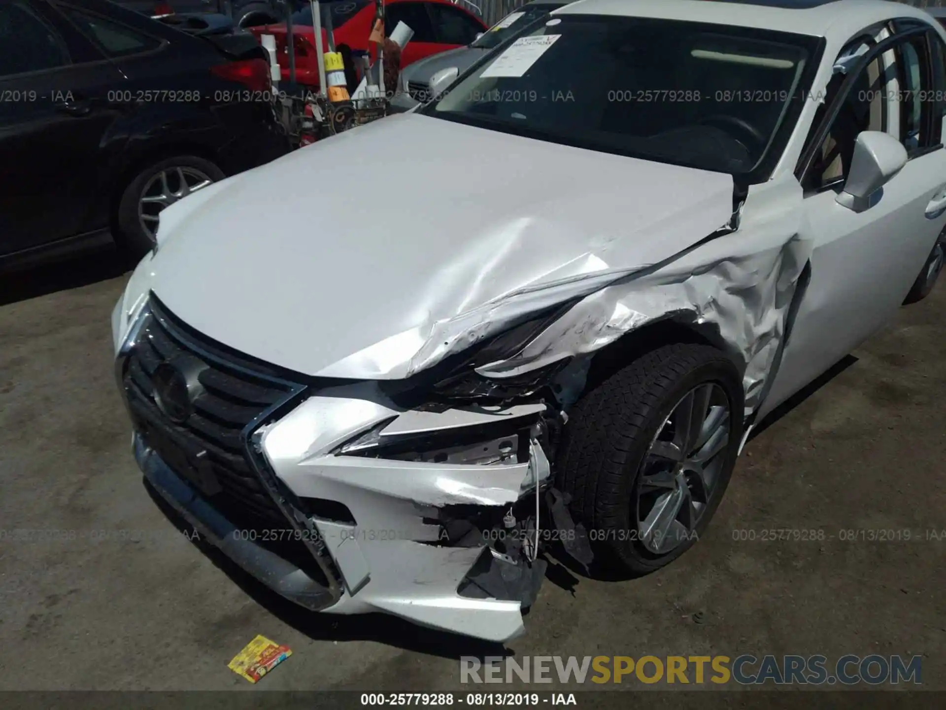 6 Photograph of a damaged car JTHBA1D24K5085078 LEXUS IS 2019