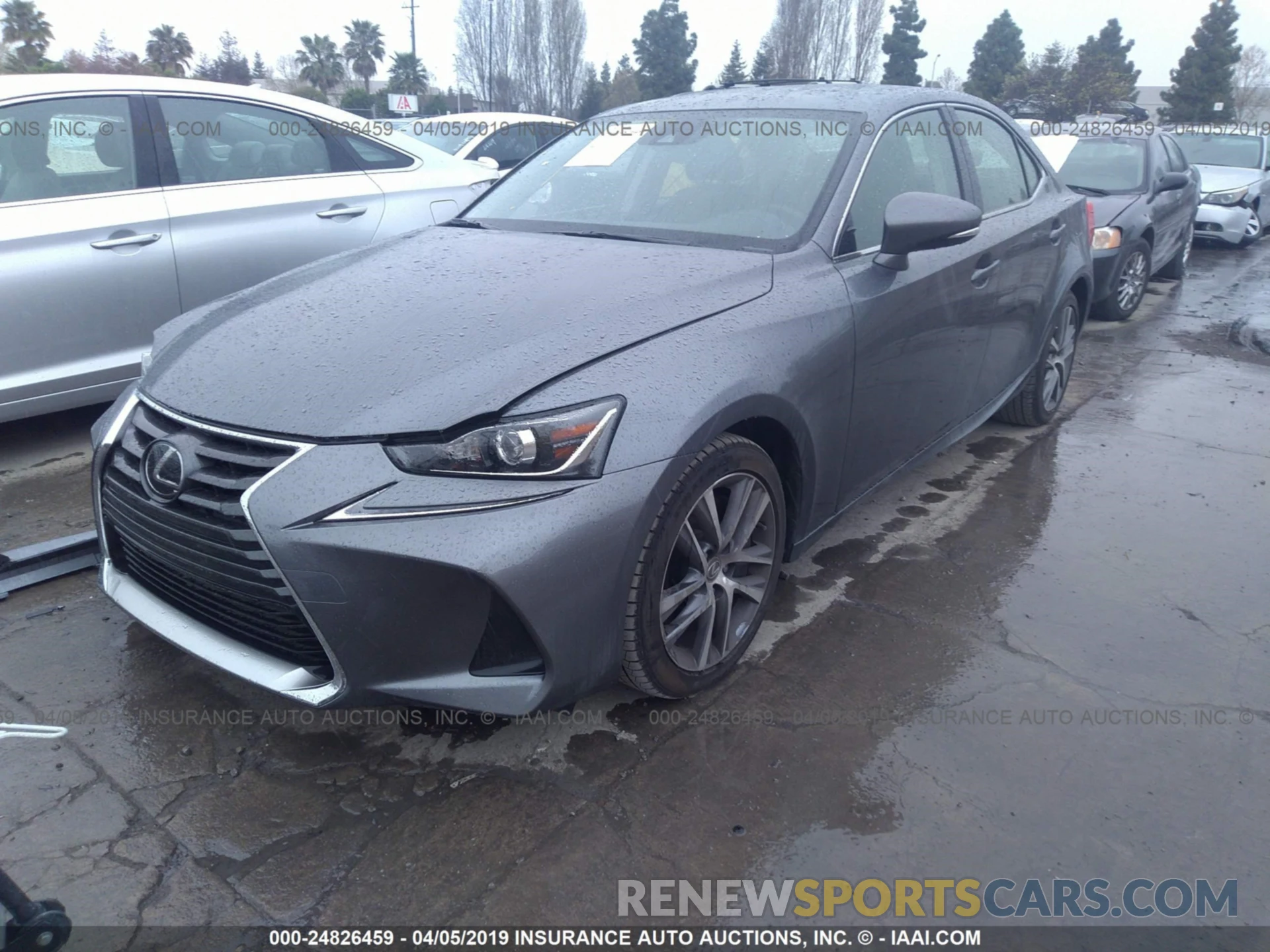 2 Photograph of a damaged car JTHBA1D24K5085100 LEXUS IS 2019