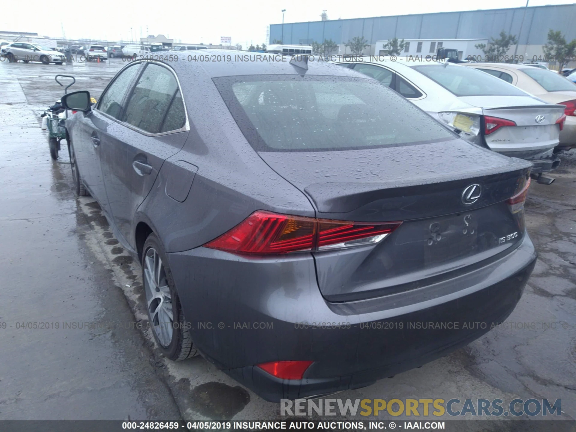 3 Photograph of a damaged car JTHBA1D24K5085100 LEXUS IS 2019